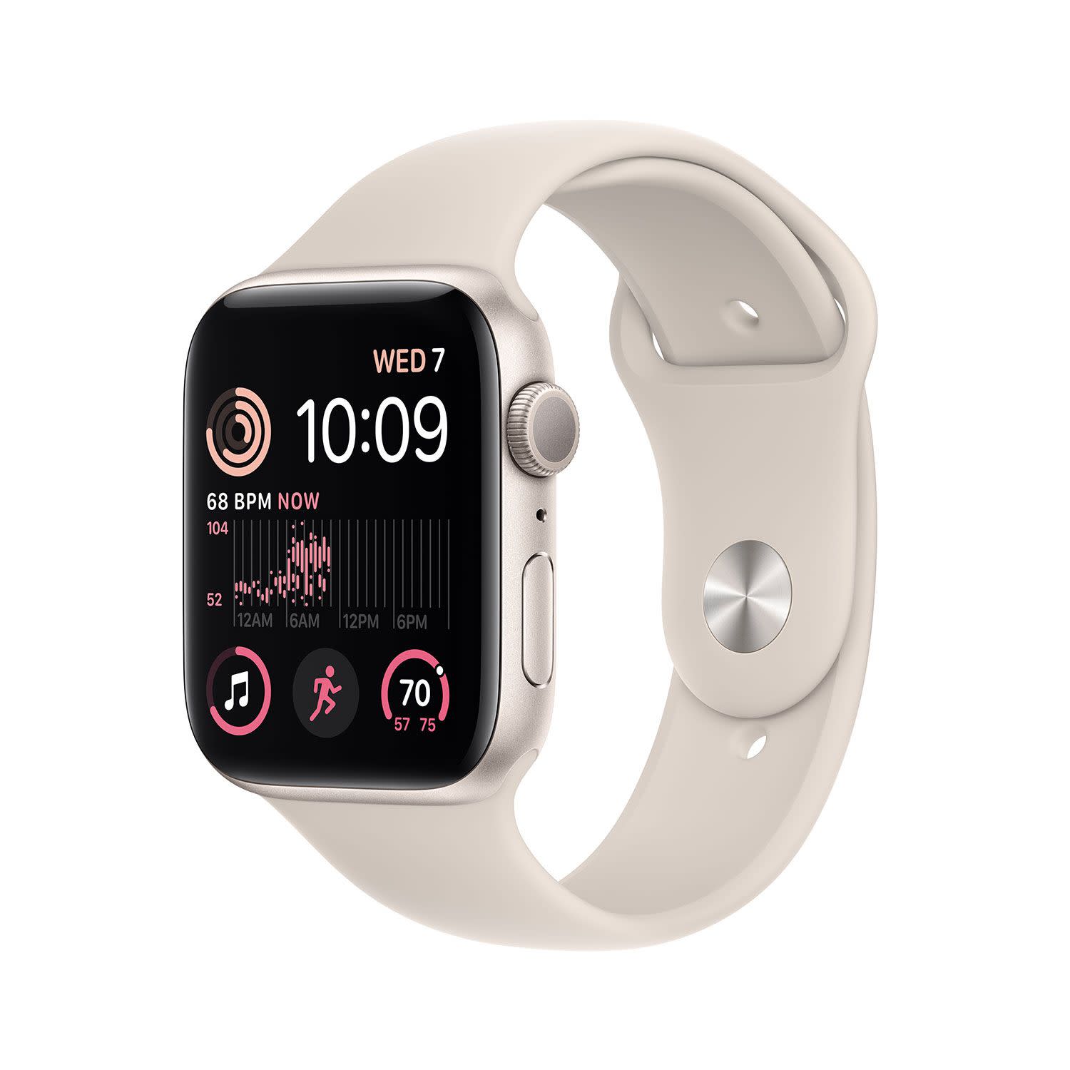 Εικόνα 1 του Apple Watch SE 2nd 44mm Starlight Aluminium
