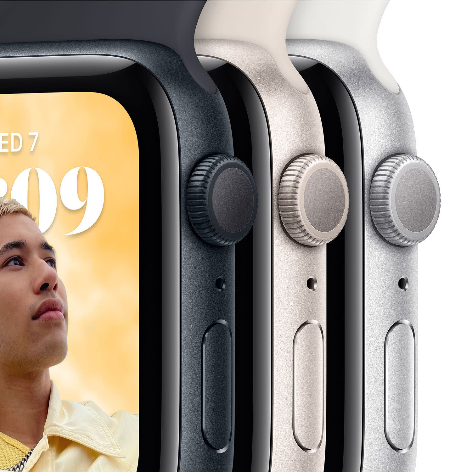 Εικόνα 3 του Apple Watch SE 2nd 44mm Starlight Aluminium