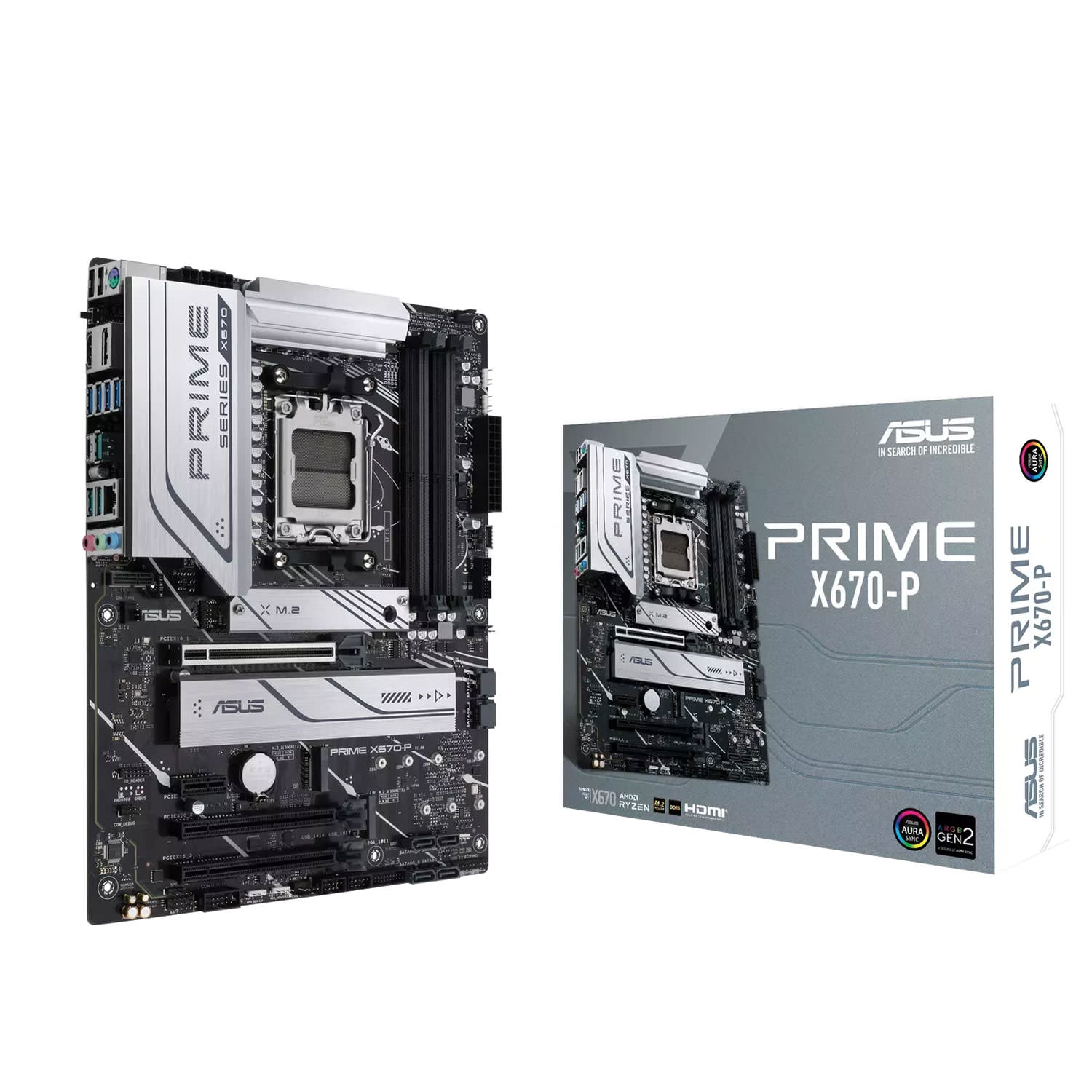 Εικόνα 1 του Asus Motherboard X670-P PRIME (X670/AM5/DDR5)