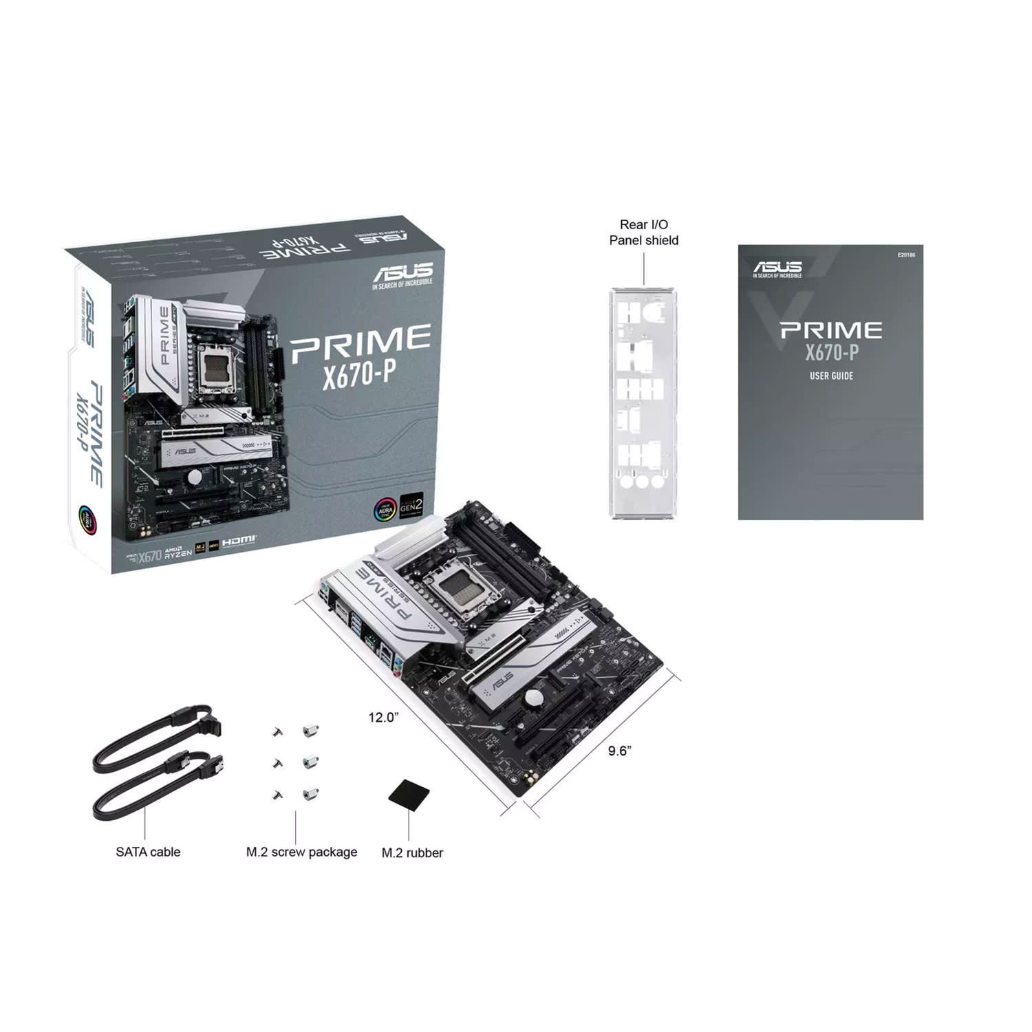 Εικόνα 5 του Asus Motherboard X670-P PRIME (X670/AM5/DDR5)