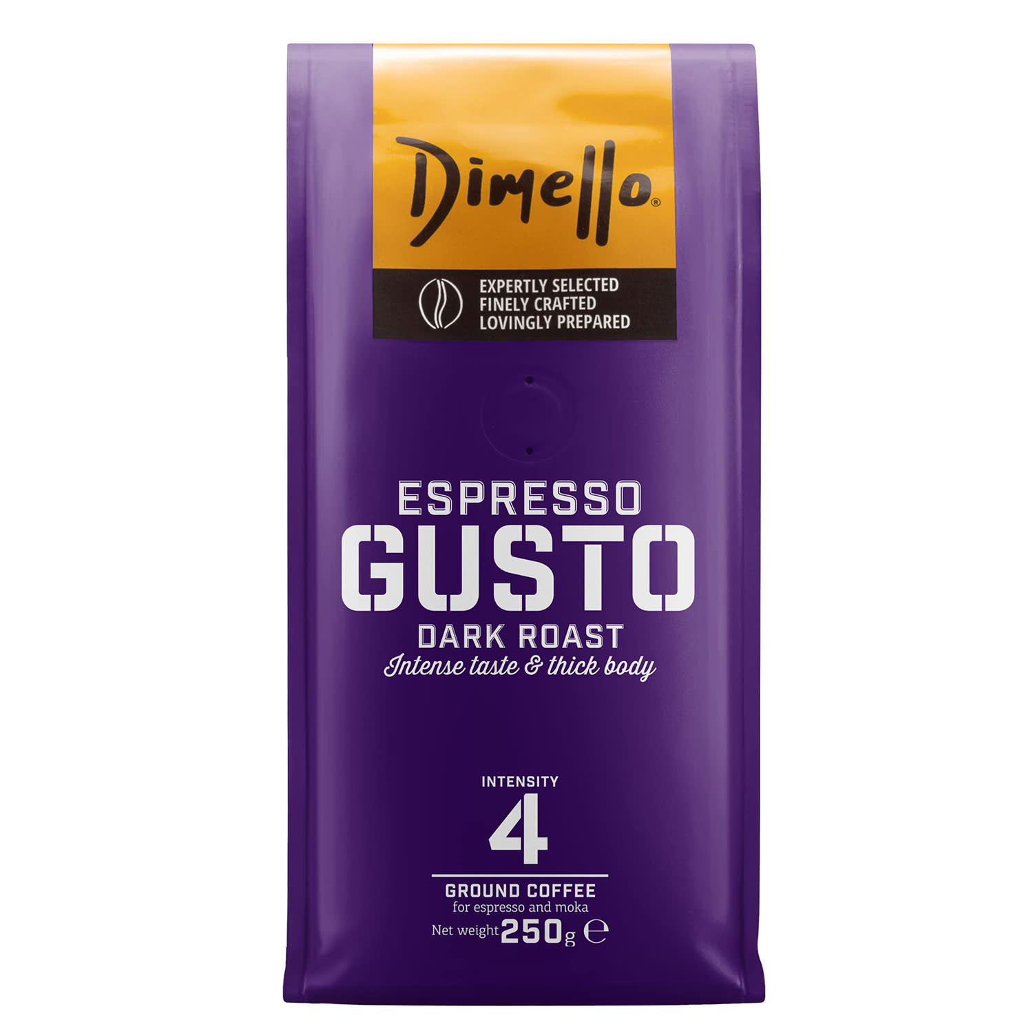 Dimello Καφές Αλεσμένος Espresso Gusto Ground 250gr