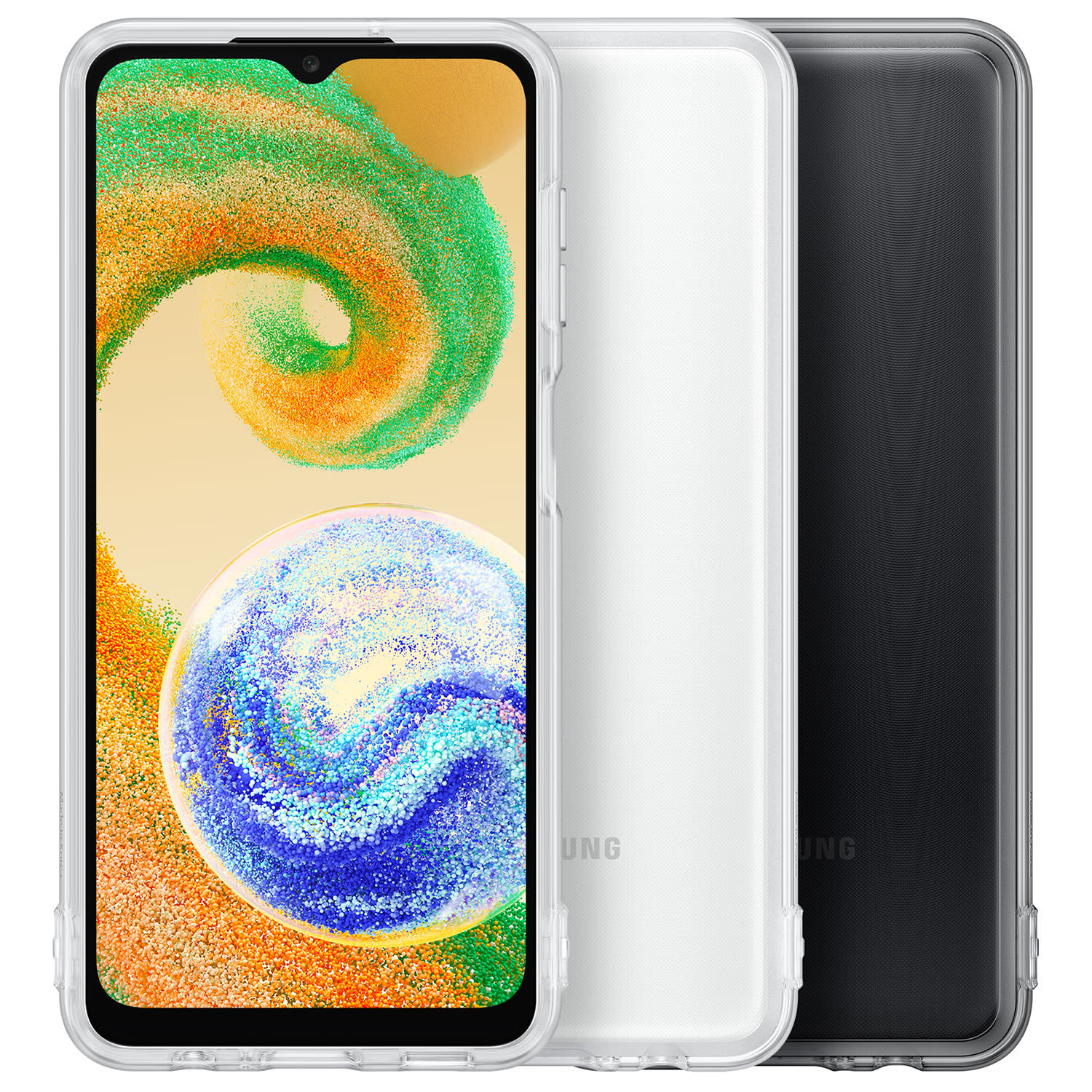 Εικόνα 4 του Samsung Soft Clear Cover A04s Black