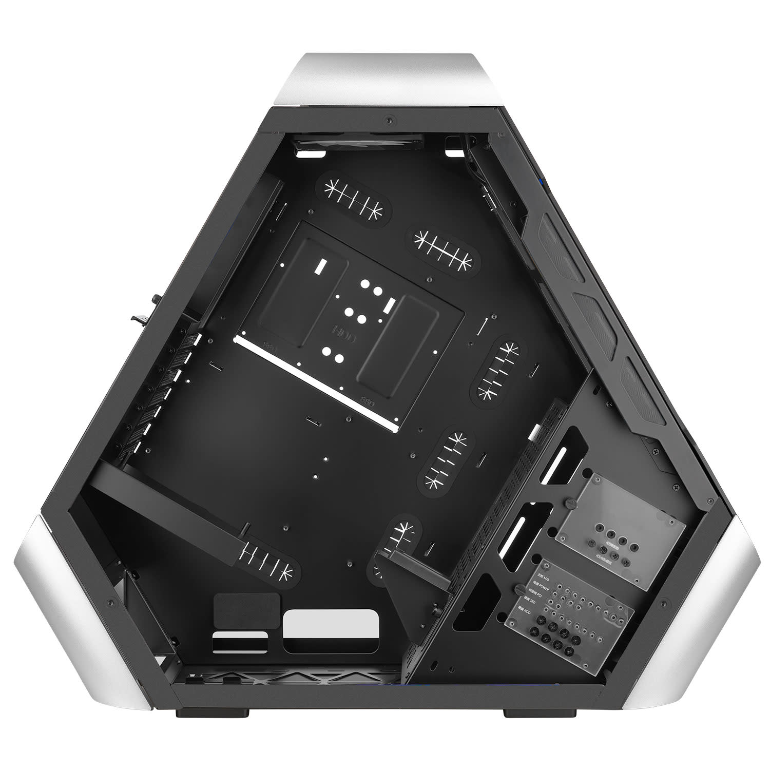 Κάνε κλικ για να δεις την εικόνα 5 του Jonsbo TR03-G Silver Full Tower