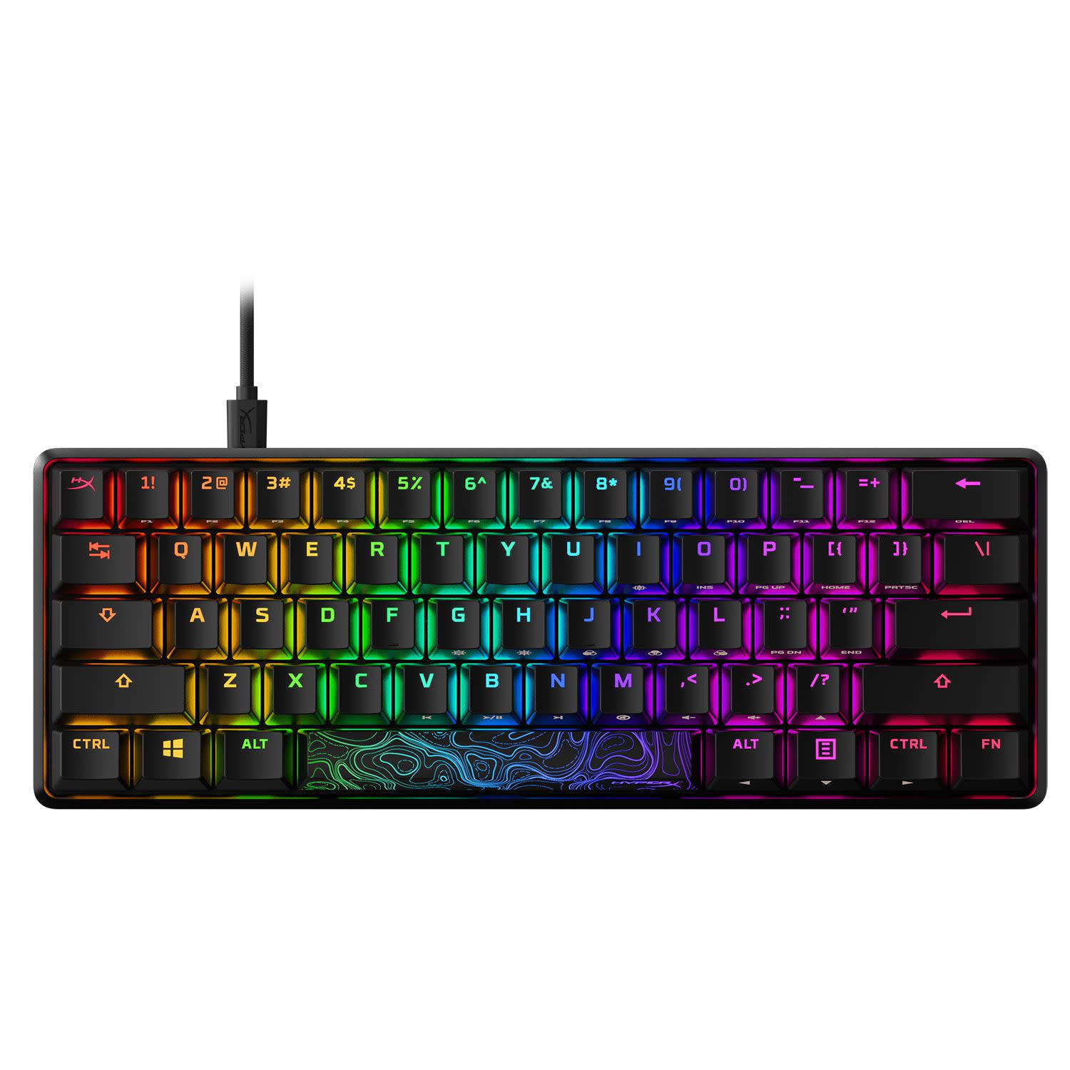 Εικόνα 5 του HyperX Gaming Keyboard Alloy Origins 60 Aqua