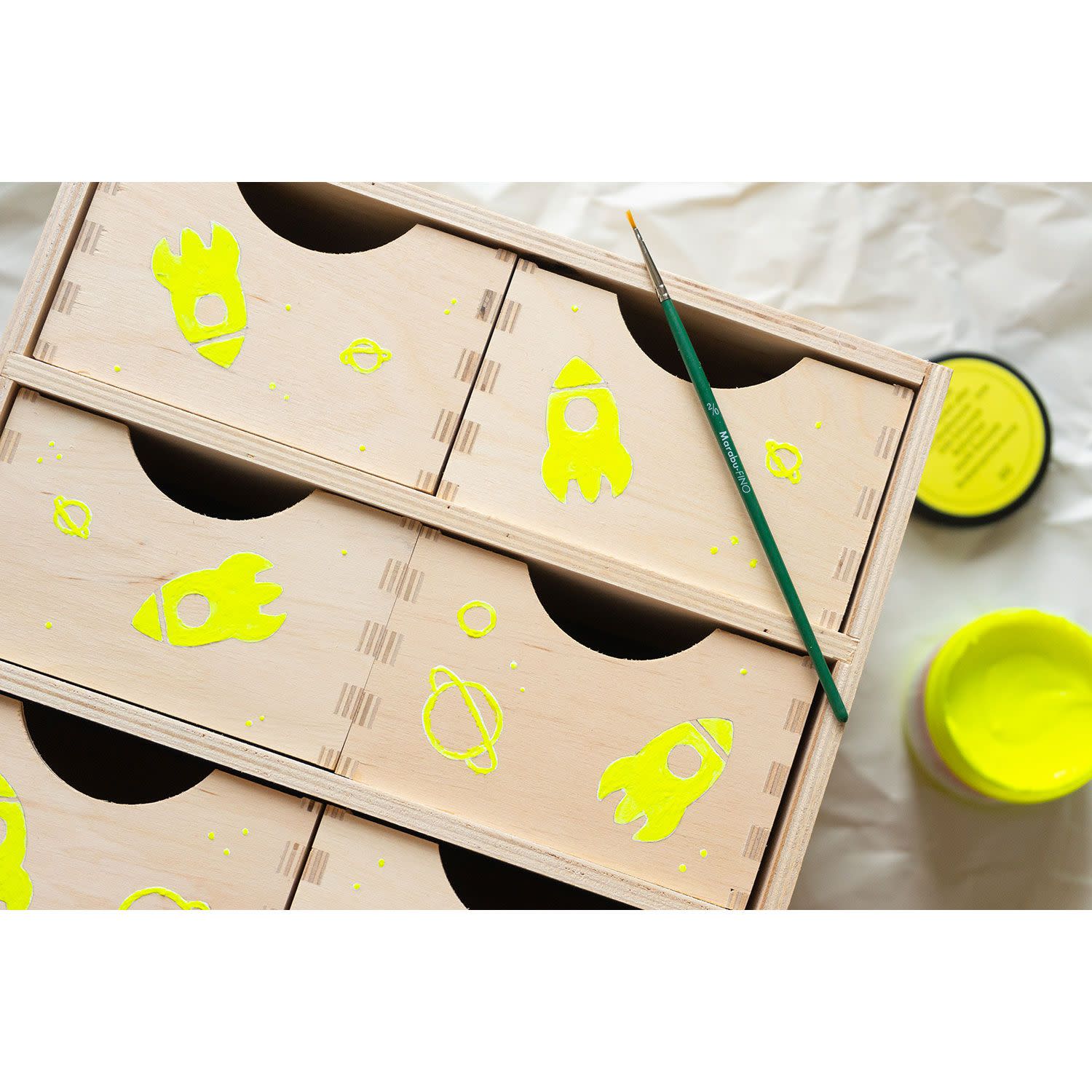 Εικόνα 4 του Marabu Ακρυλικό Χρώμα ‘’Glow In The Dark’’ 200ml