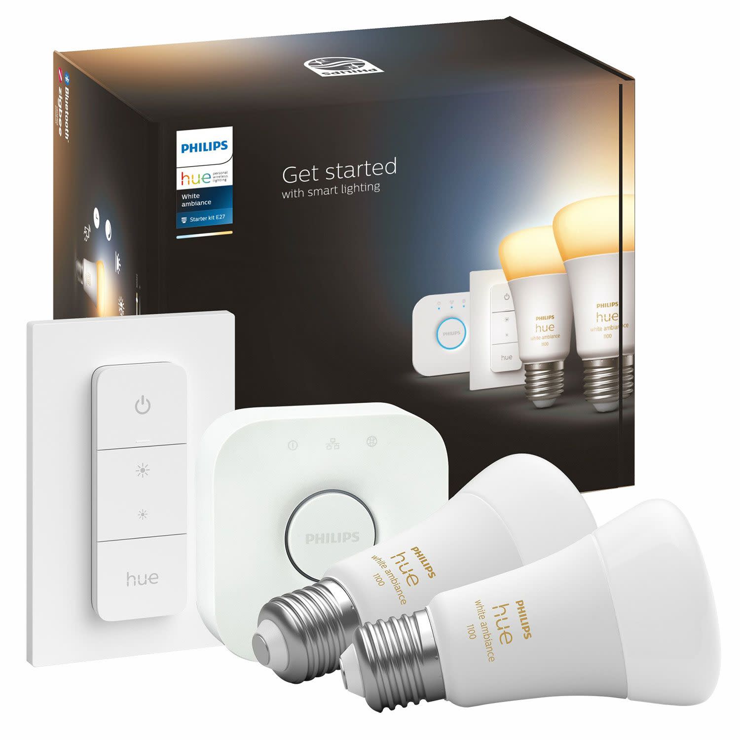 Κάνε κλικ για να δεις την εικόνα 2 του Philips Hue Wa 8W A60 E27 2 Set
