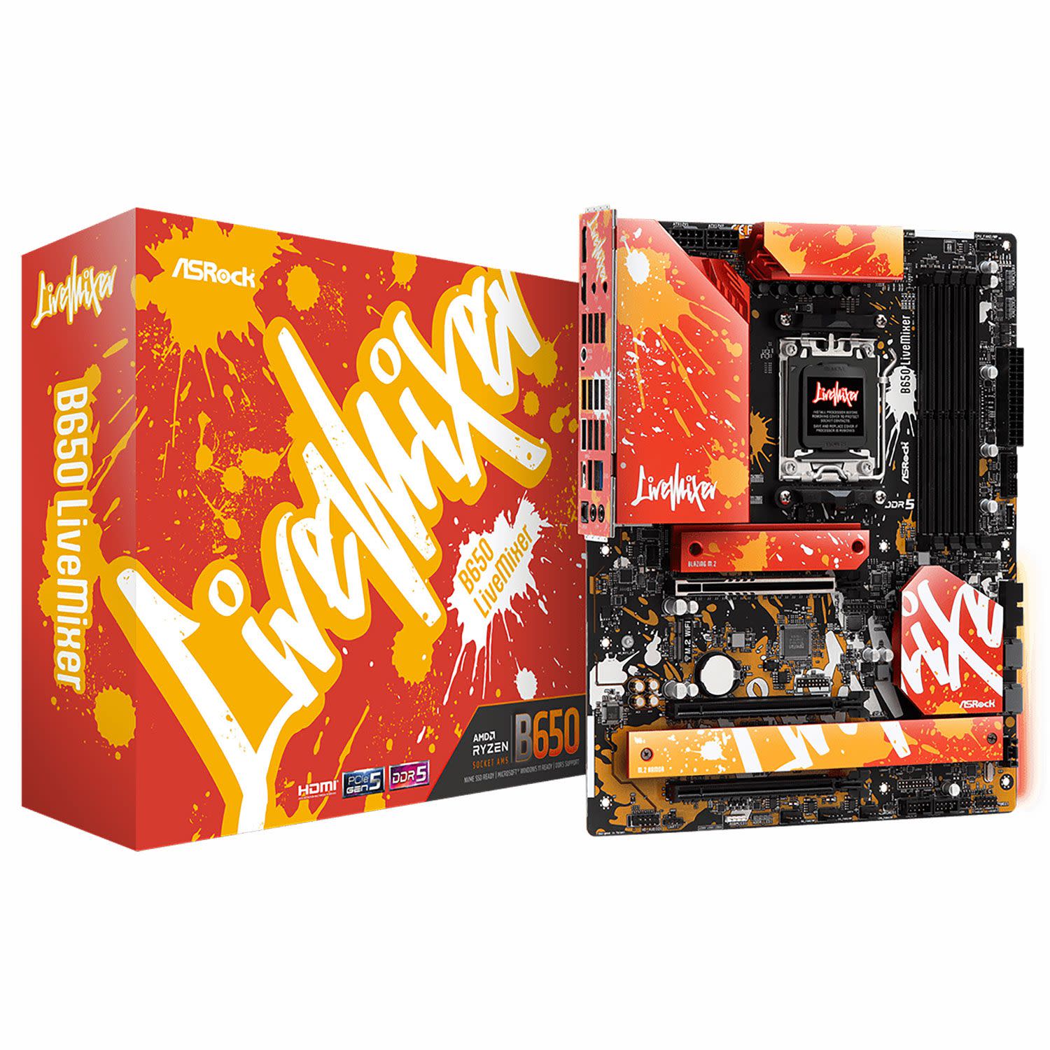 Εικόνα 1 του Asrock Motherboard B650 LIVEMIXER (B650/AM5/DDR5)