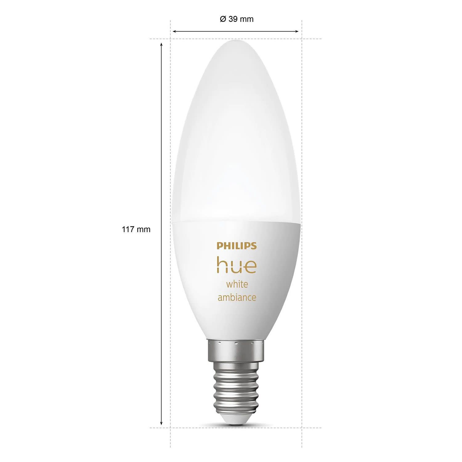 Εικόνα 3 του Philips HueSmart Light Bulb 4w E14