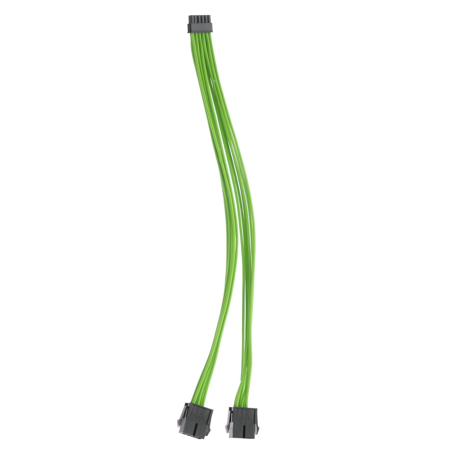 AsiaHorse Extension Sleeved PSU Cable 12pin to 2x8pin Πράσινο