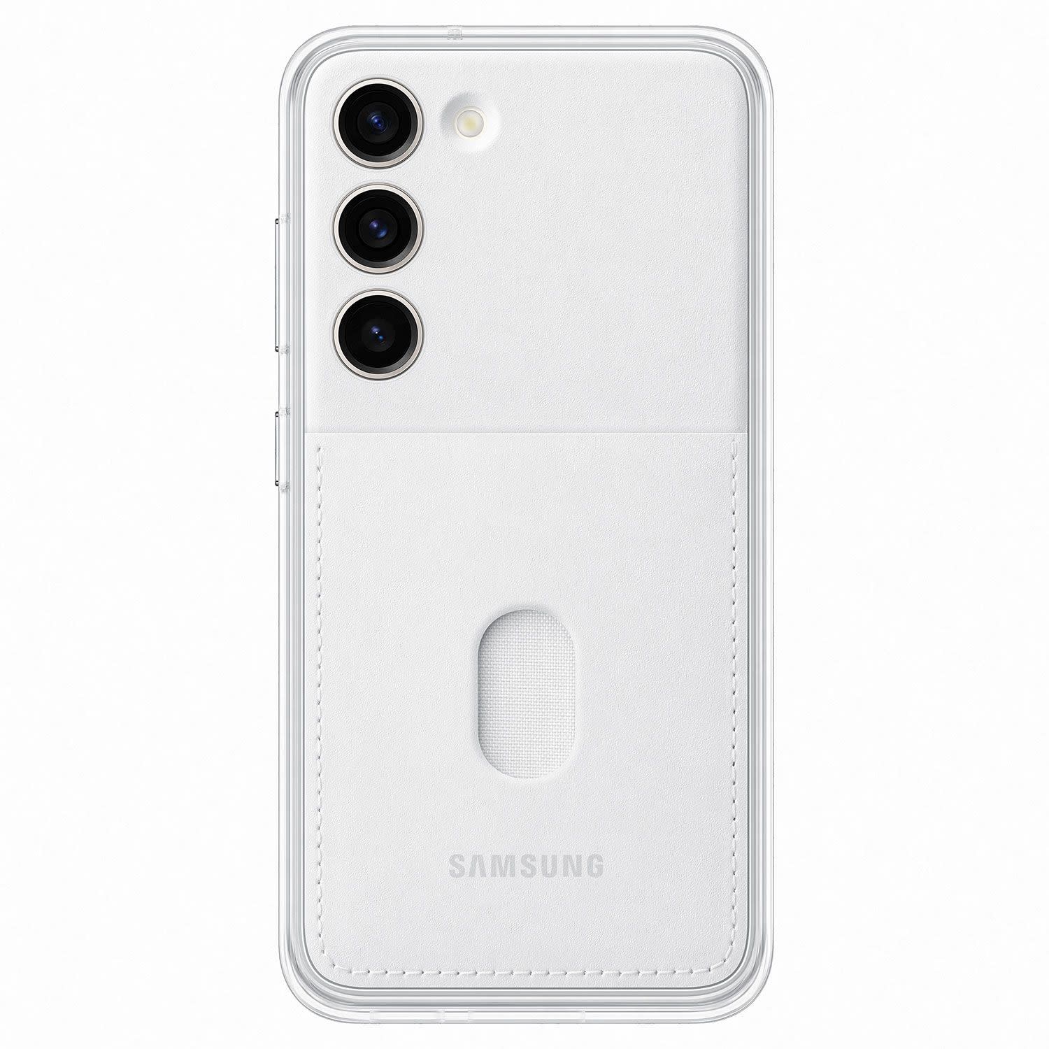 Samsung Θήκη Frame Cover για Samsung Galaxy S23, Λευκή