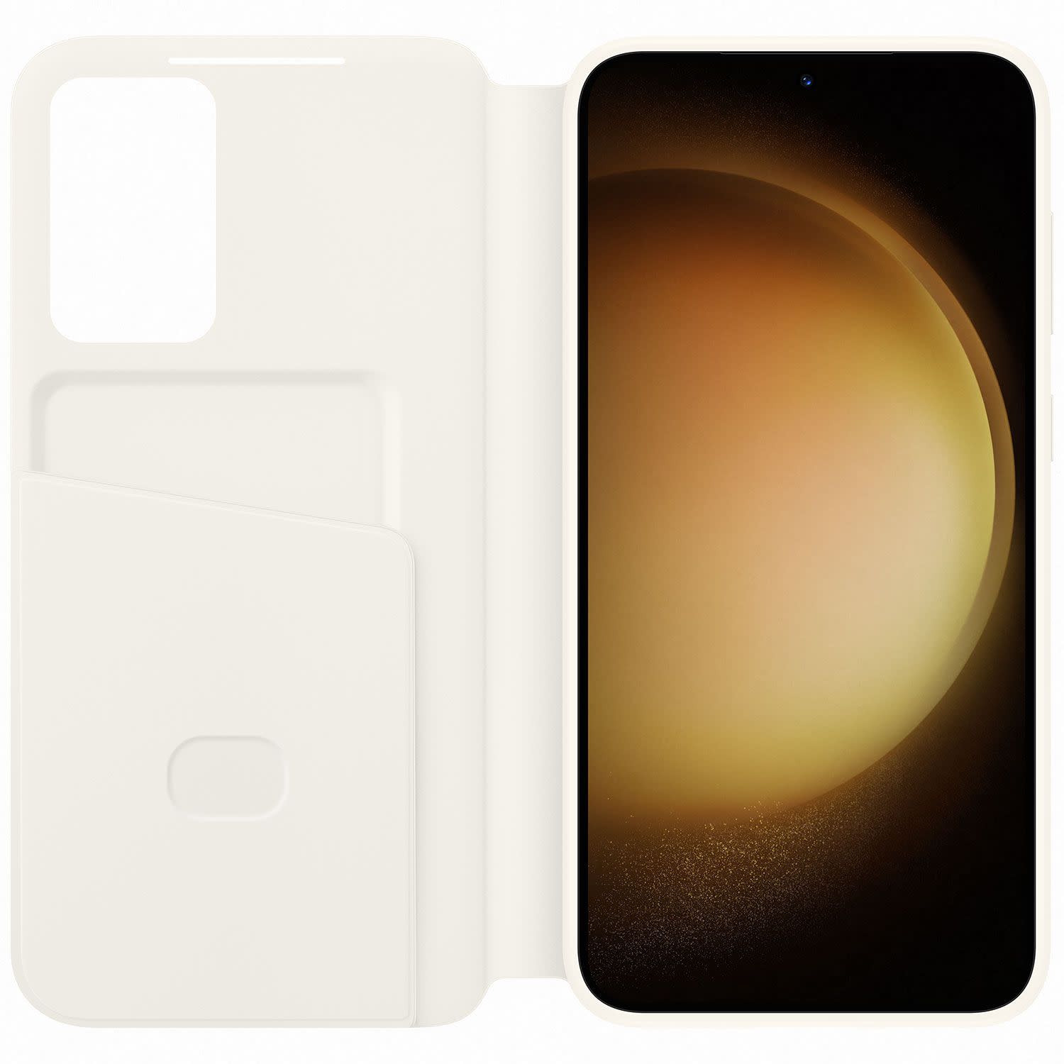Κάνε κλικ για να δεις την εικόνα 4 του Samsung Θήκη Clear View Cover για Samsung Galaxy S23+, Cream