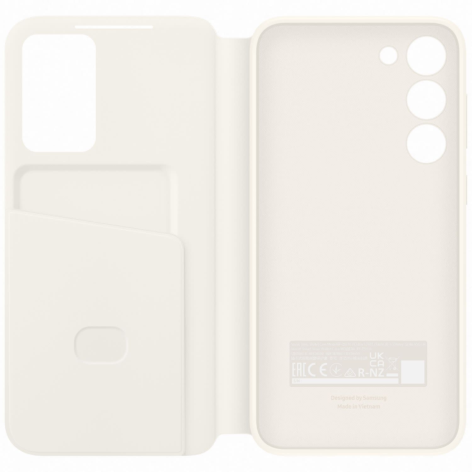 Κάνε κλικ για να δεις την εικόνα 5 του Samsung Θήκη Clear View Cover για Samsung Galaxy S23+, Cream