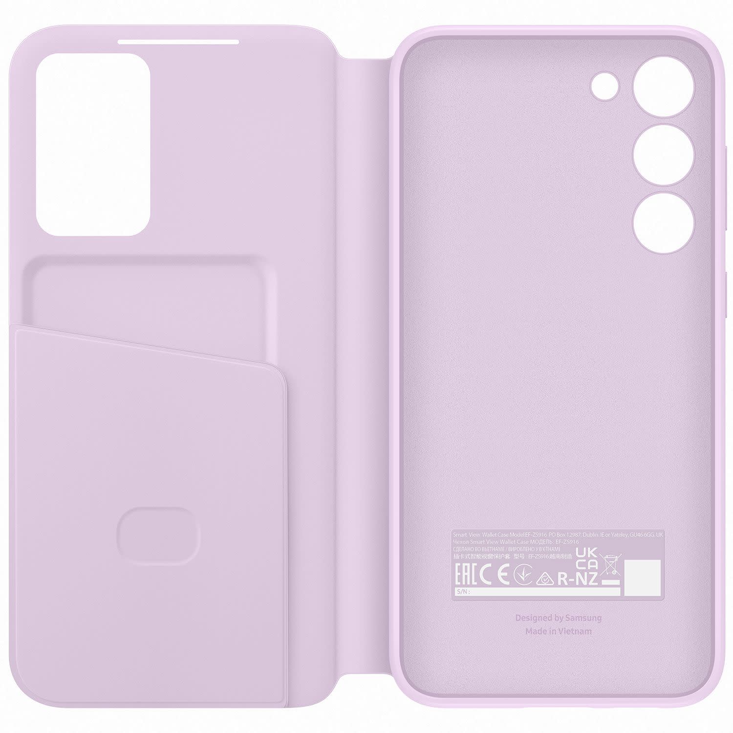 Εικόνα 5 του Samsung Θήκη Clear View Cover για Samsung Galaxy S23+, Lilac