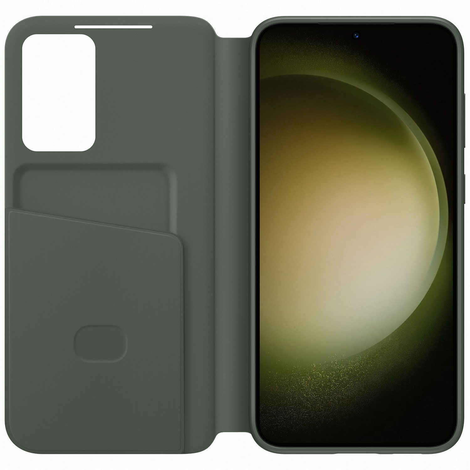 Κάνε κλικ για να δεις την εικόνα 4 του Samsung Θήκη Clear View Cover για Samsung Galaxy S23+, Khaki