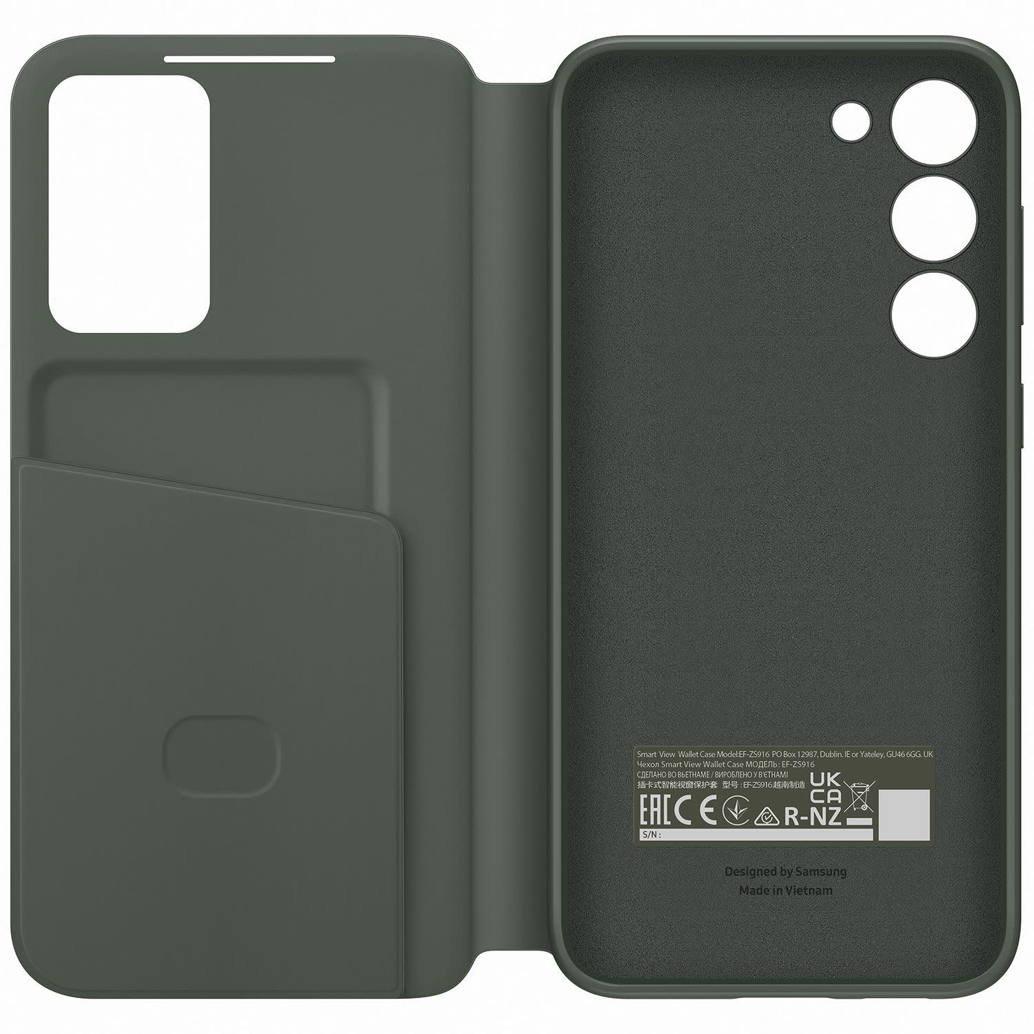 Κάνε κλικ για να δεις την εικόνα 5 του Samsung Θήκη Clear View Cover για Samsung Galaxy S23+, Khaki