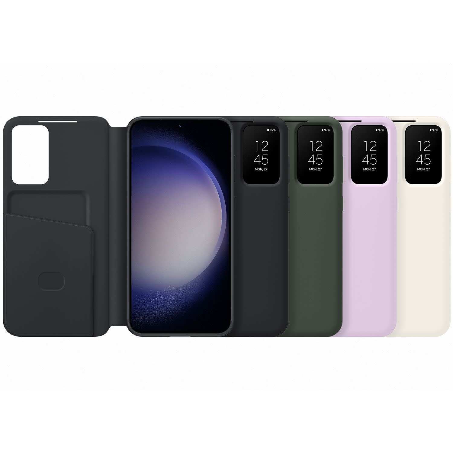 Κάνε κλικ για να δεις την εικόνα 6 του Samsung Θήκη Clear View Cover για Samsung Galaxy S23+, Khaki