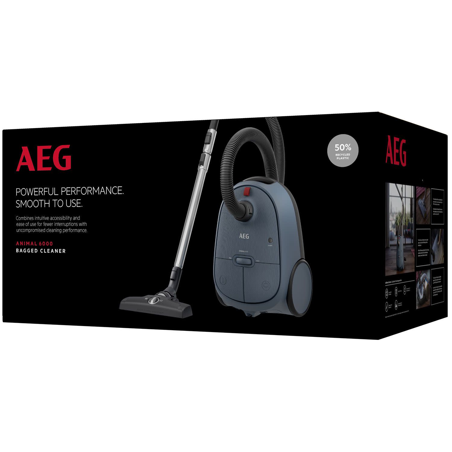 Εικόνα 5 του AEG Σκούπα Με Σακούλα AB61A4DB Animal 6000