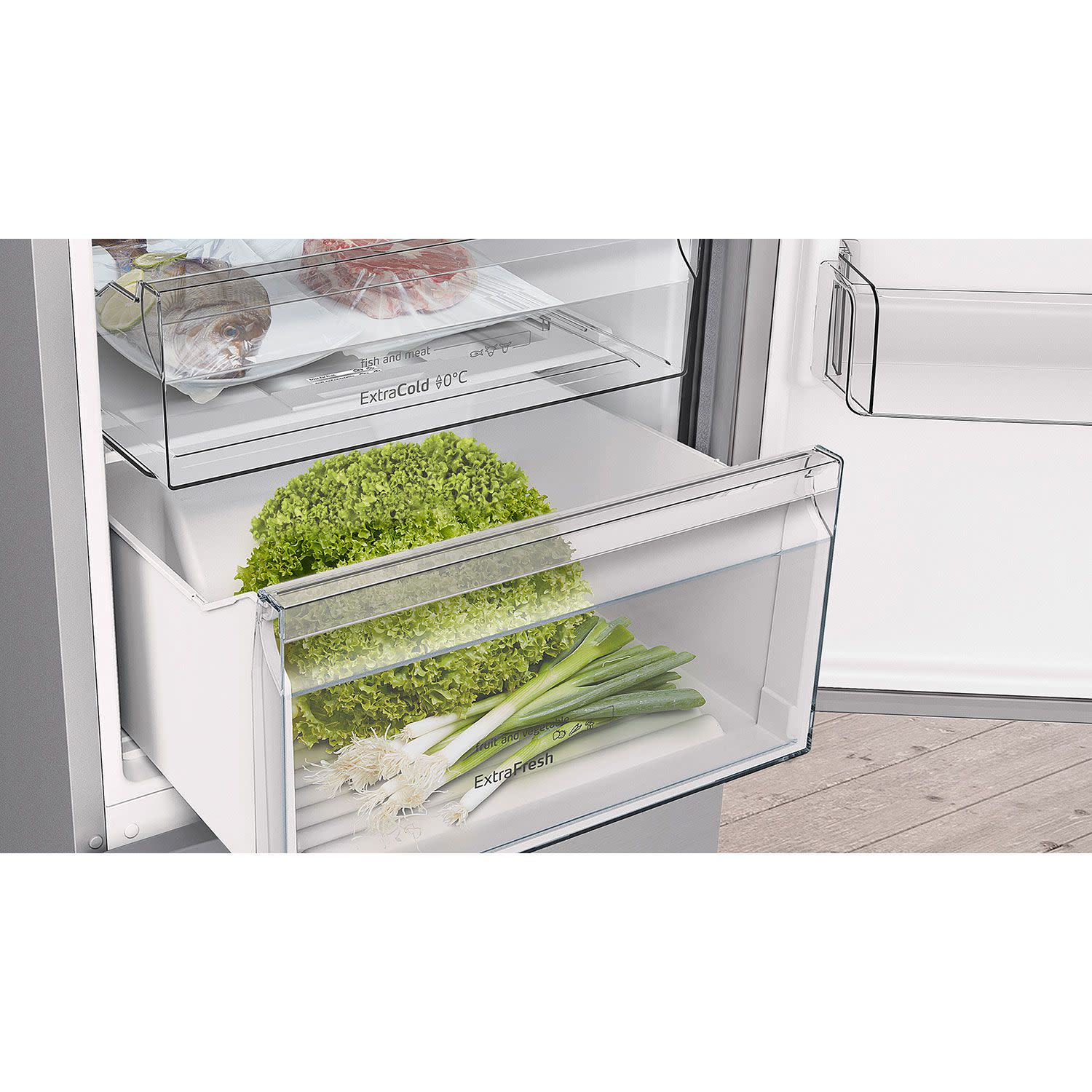 Εικόνα 5 του Pitsos PKNB39VIDT Ψυγειοκαταψύκτης Inox Anti-finger