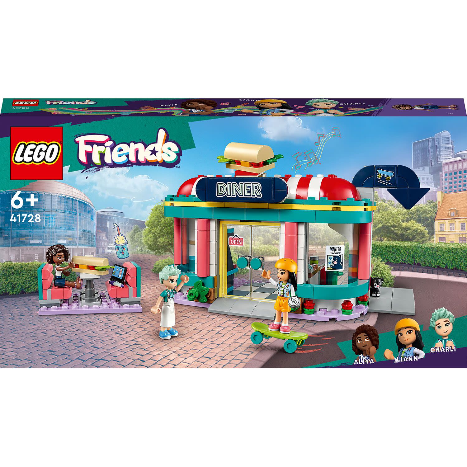 Εικόνα 1 του LEGO Friends Heartlake Downtown Diner 41728