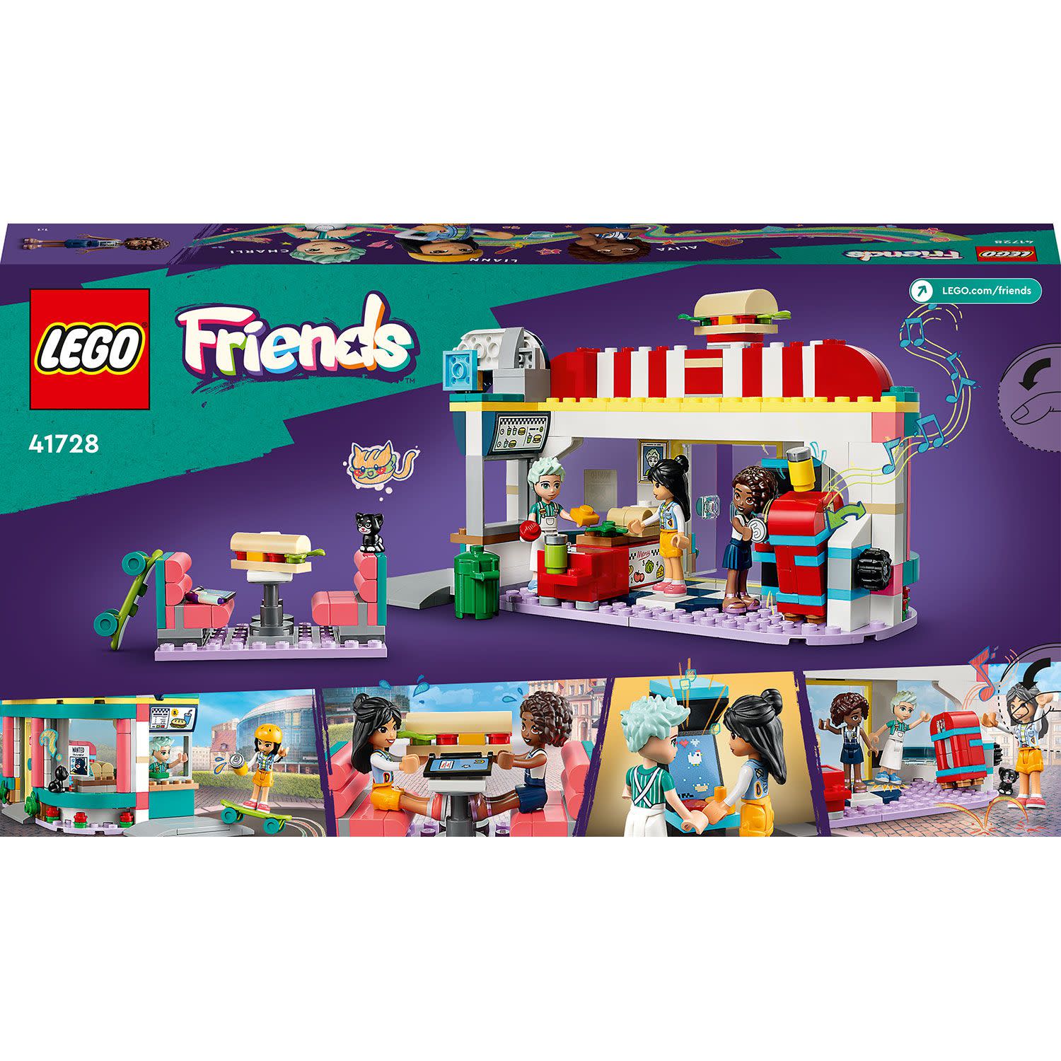 Εικόνα 2 του LEGO Friends Heartlake Downtown Diner 41728