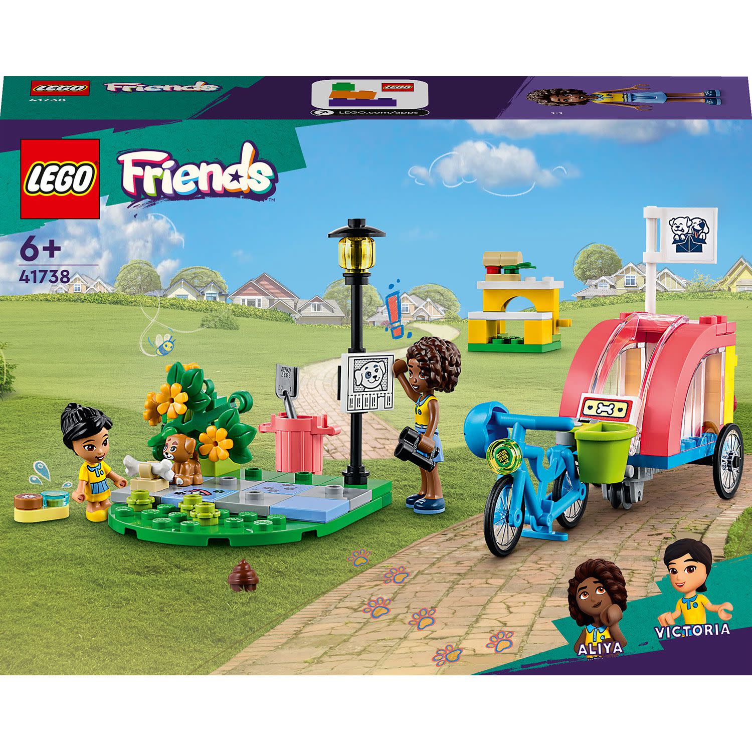 Εικόνα 1 του LEGO Friends Dog Rescue Bike 41738