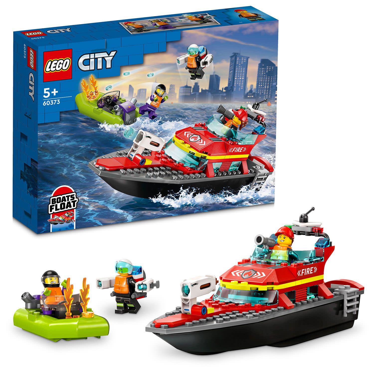 Κάνε κλικ για να δεις την εικόνα 3 του LEGO City Fire Rescue Boat 60373