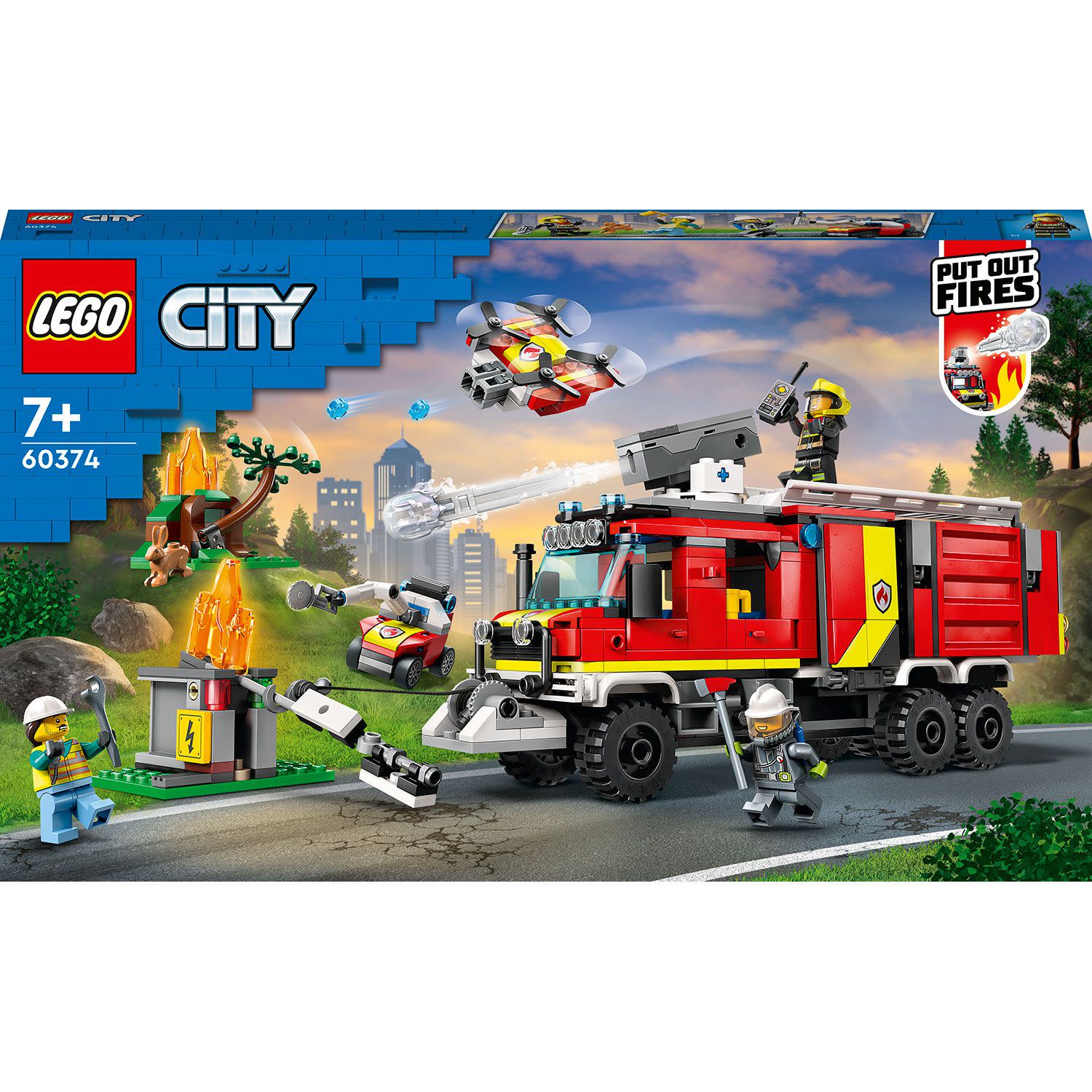 Εικόνα 1 του LEGO City Fire Command Truck 60374