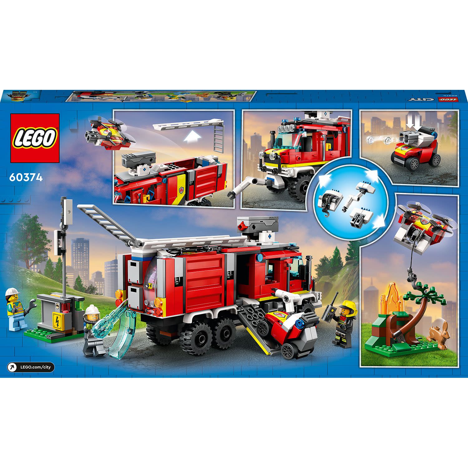Εικόνα 2 του LEGO City Fire Command Truck 60374