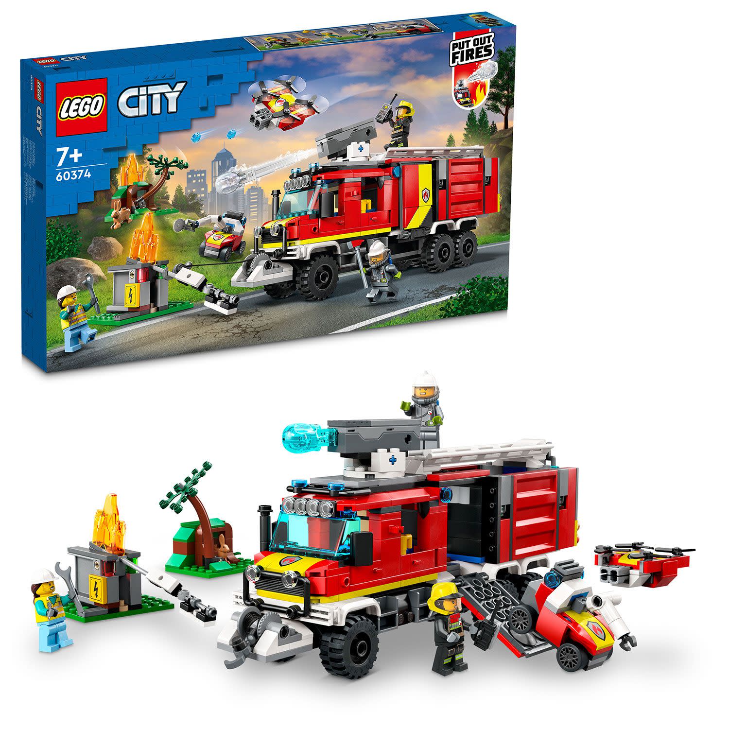 Εικόνα 3 του LEGO City Fire Command Truck 60374