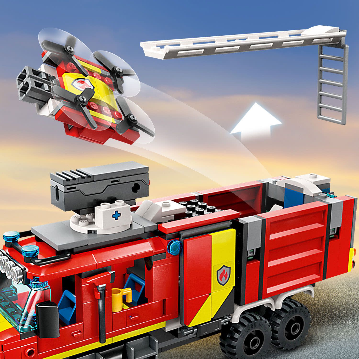 Εικόνα 4 του LEGO City Fire Command Truck 60374