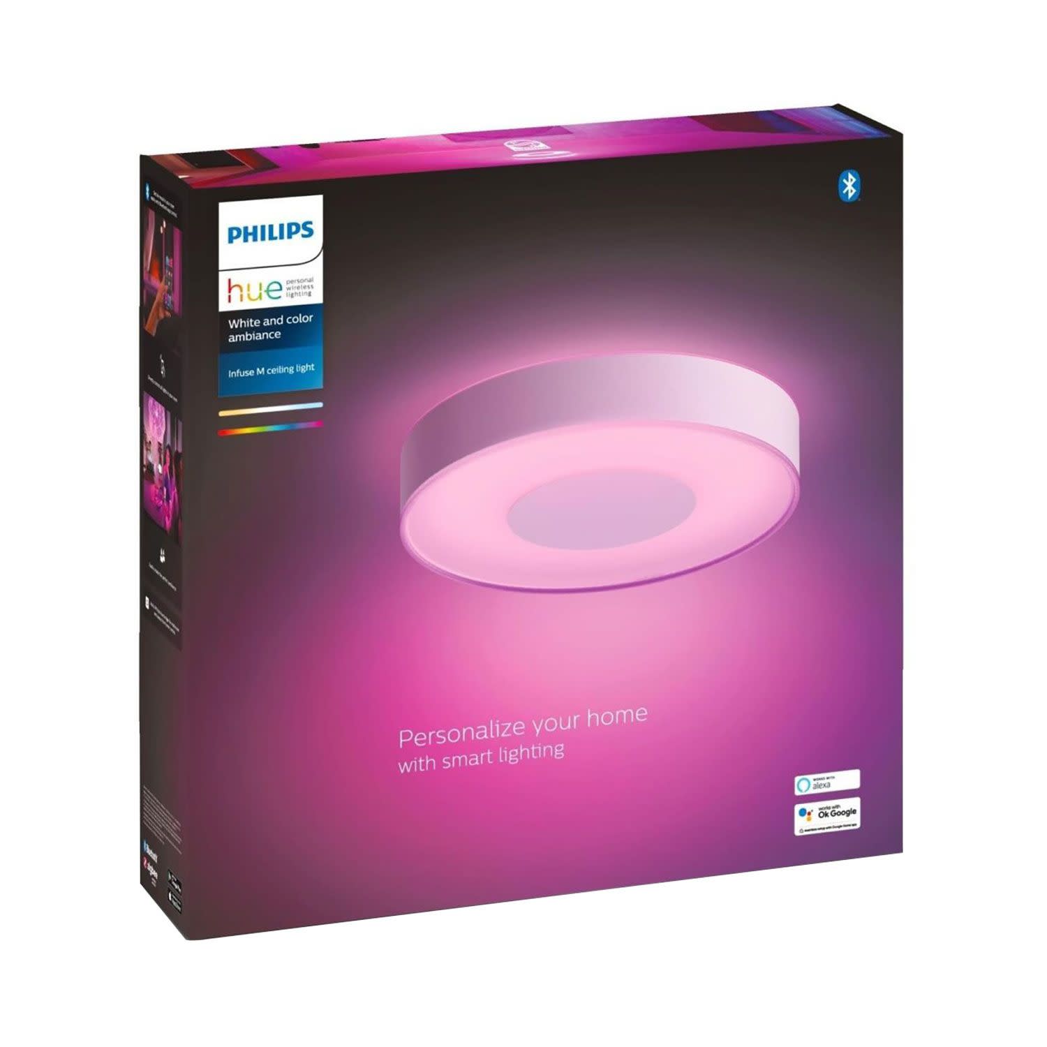 Κάνε κλικ για να δεις την εικόνα 1 του Philips Hue Infuse M Ceiling Lamp Black