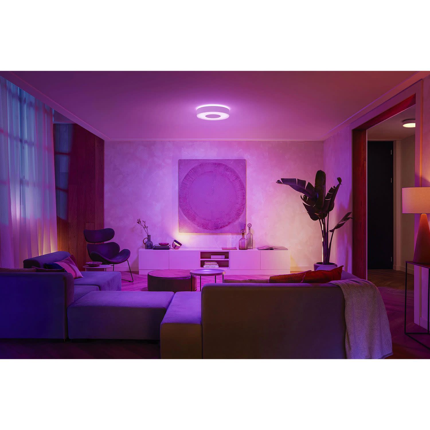 Κάνε κλικ για να δεις την εικόνα 3 του Philips Hue Infuse M Ceiling Lamp Black