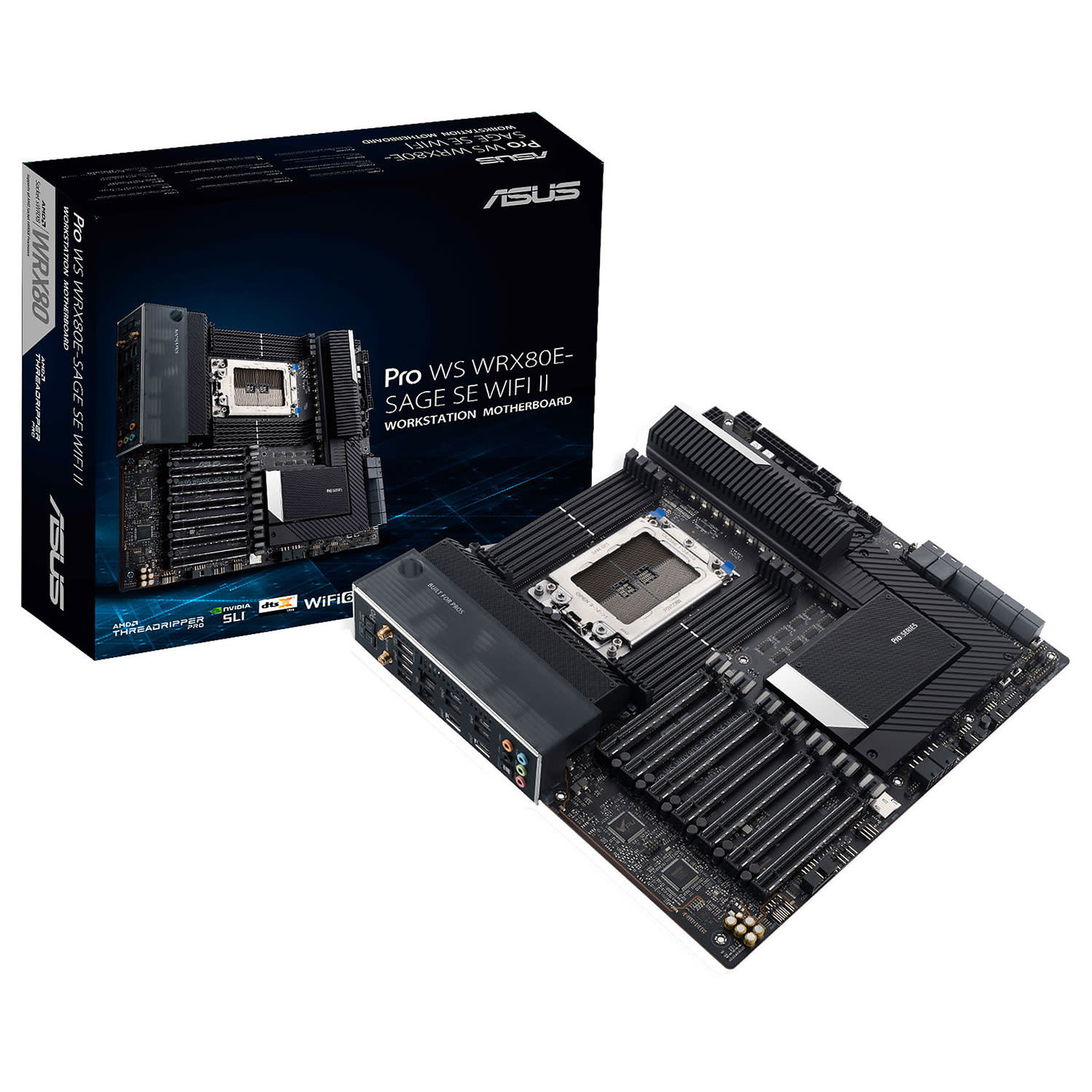 Εικόνα 1 του Asus Motherboard PRO WS WRX80E-SAGE SE WIFI II (WRX80/sWRX8/DDR4)