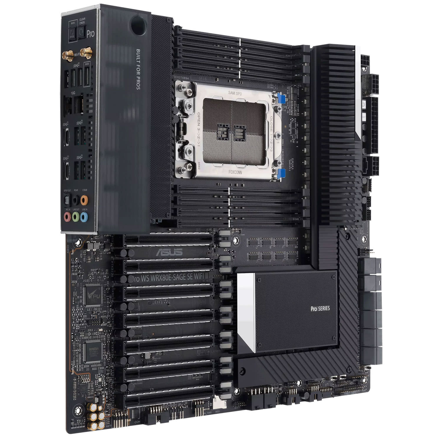 Εικόνα 3 του Asus Motherboard PRO WS WRX80E-SAGE SE WIFI II (WRX80/sWRX8/DDR4)