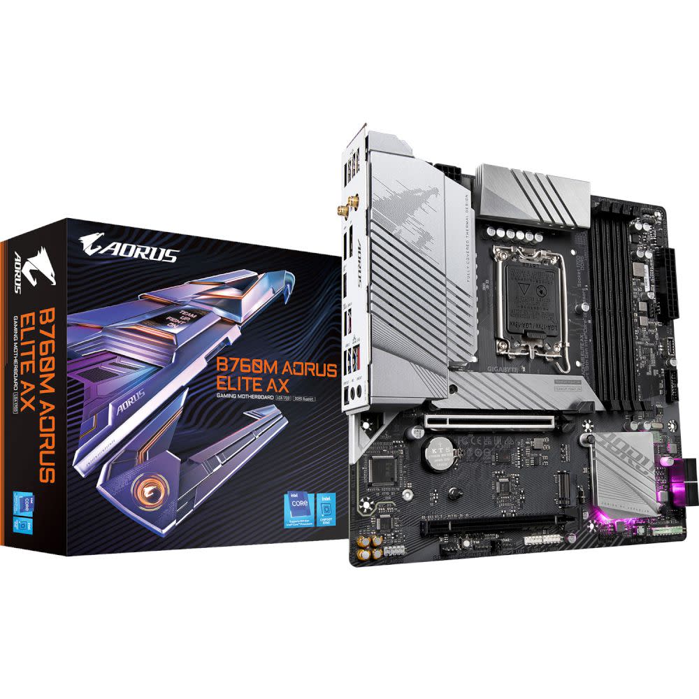 Εικόνα 1 του Gigabyte Motherboard B760M AORUS ELITE AX (Β760/1700/DDR5)