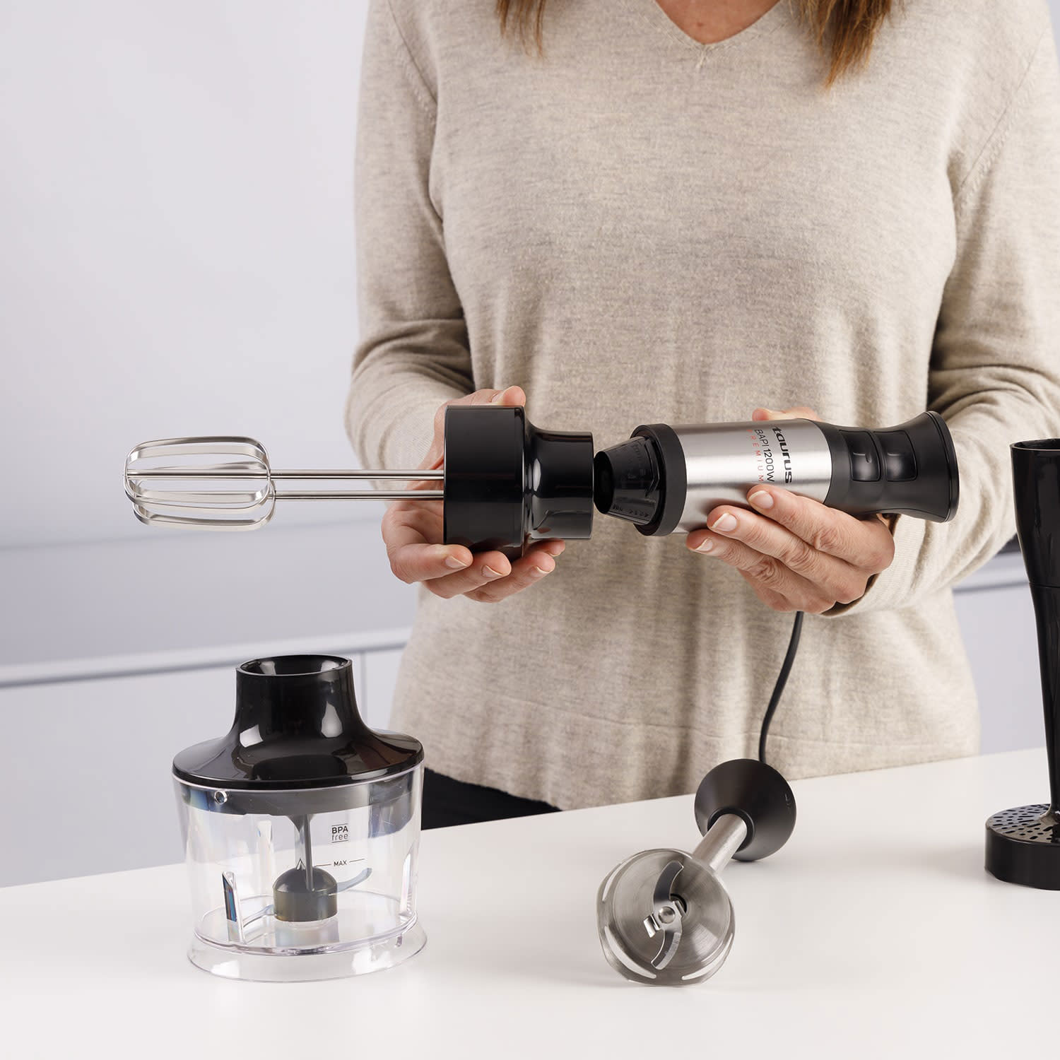 Κάνε κλικ για να δεις την εικόνα 2 του Taurus Ραβδομπλέντερ Bapi 1200 Premium Fullset