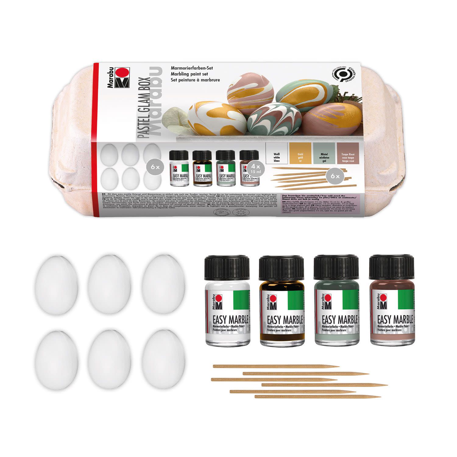 Marabu Πασχαλινό Set Pastel Glam Box