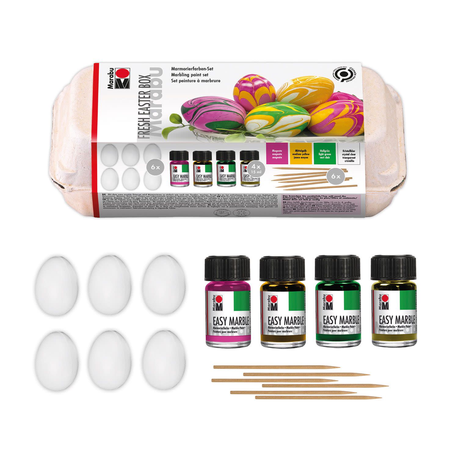 Εικόνα 1 του Marabu Πασχαλινό Set Fresh Easter Box