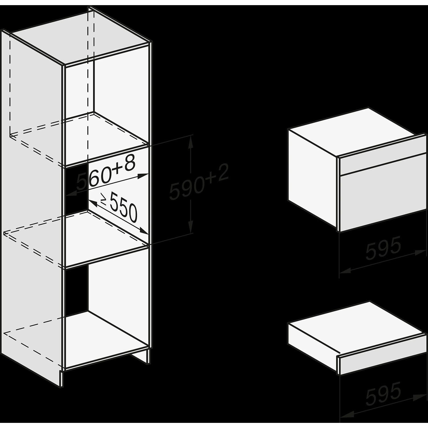 Εικόνα 3 του Miele DGC 7440 HCX Pro ArtLine Φούρνος Άνω πάγκου