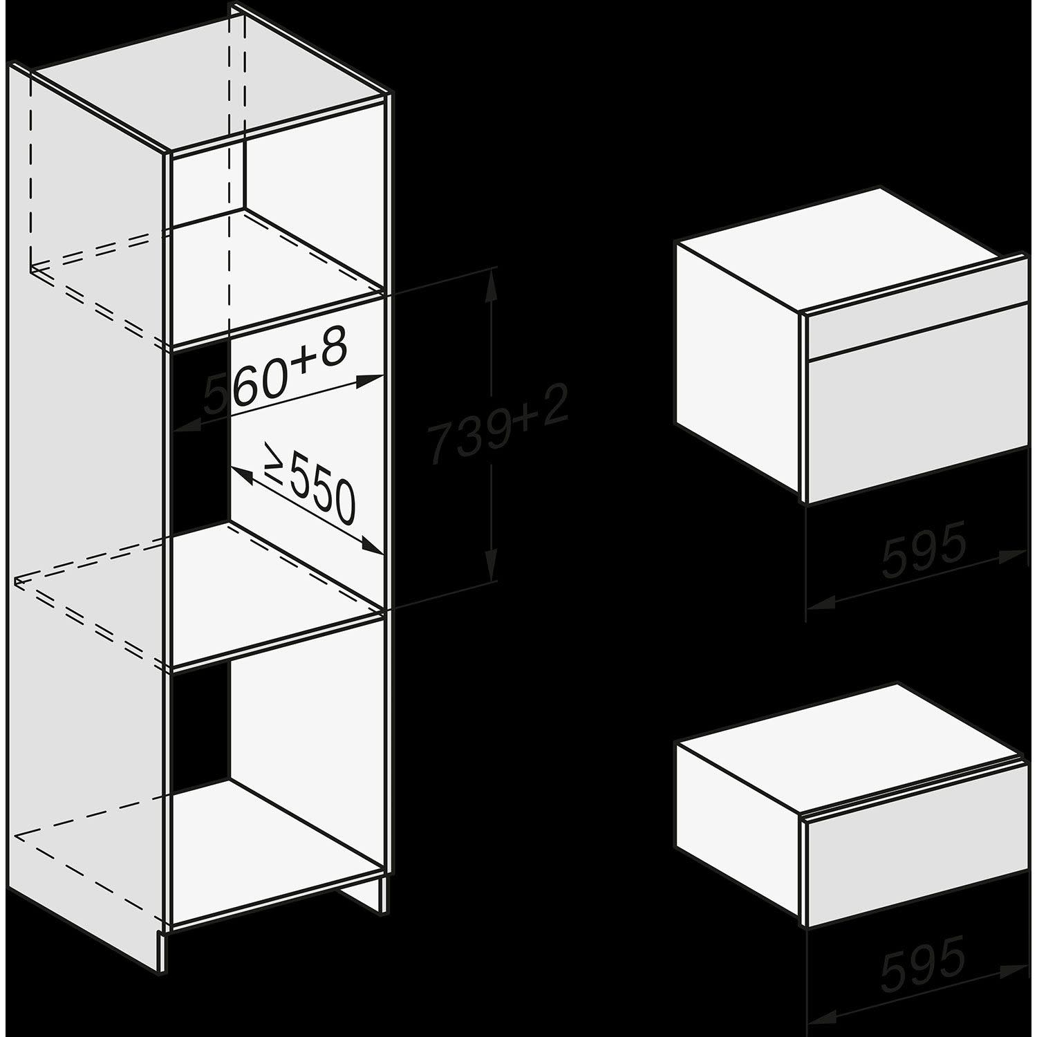 Εικόνα 3 του Miele DGC 7840 HC Pro PureLine Φούρνος Άνω πάγκου