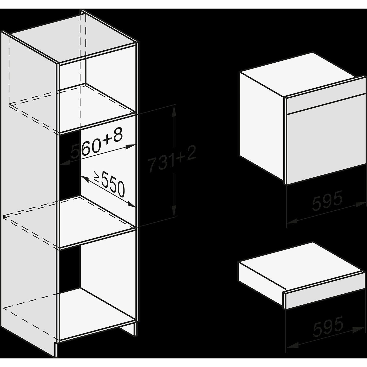 Εικόνα 3 του Miele DGC 7860 HCX Pro ArtLine Φούρνος Άνω πάγκου