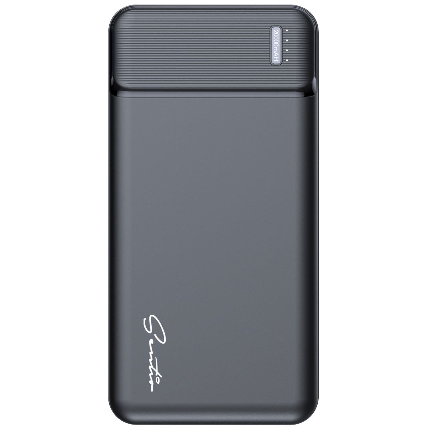 Sentio Powerbank PD 20000 mAh 3 Θέσεων 20W Μαύρο