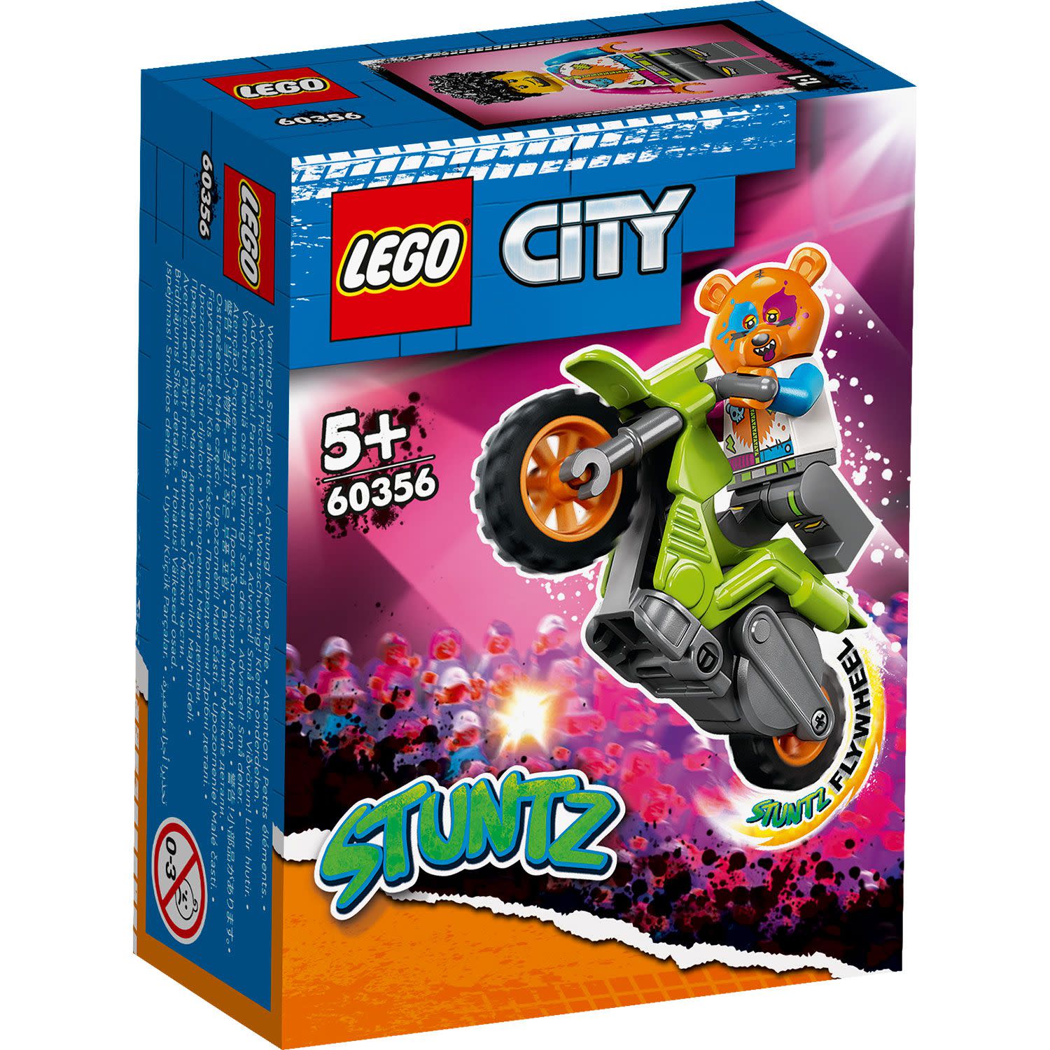 Εικόνα 1 του LEGO City Bear Stunt Bike 60356