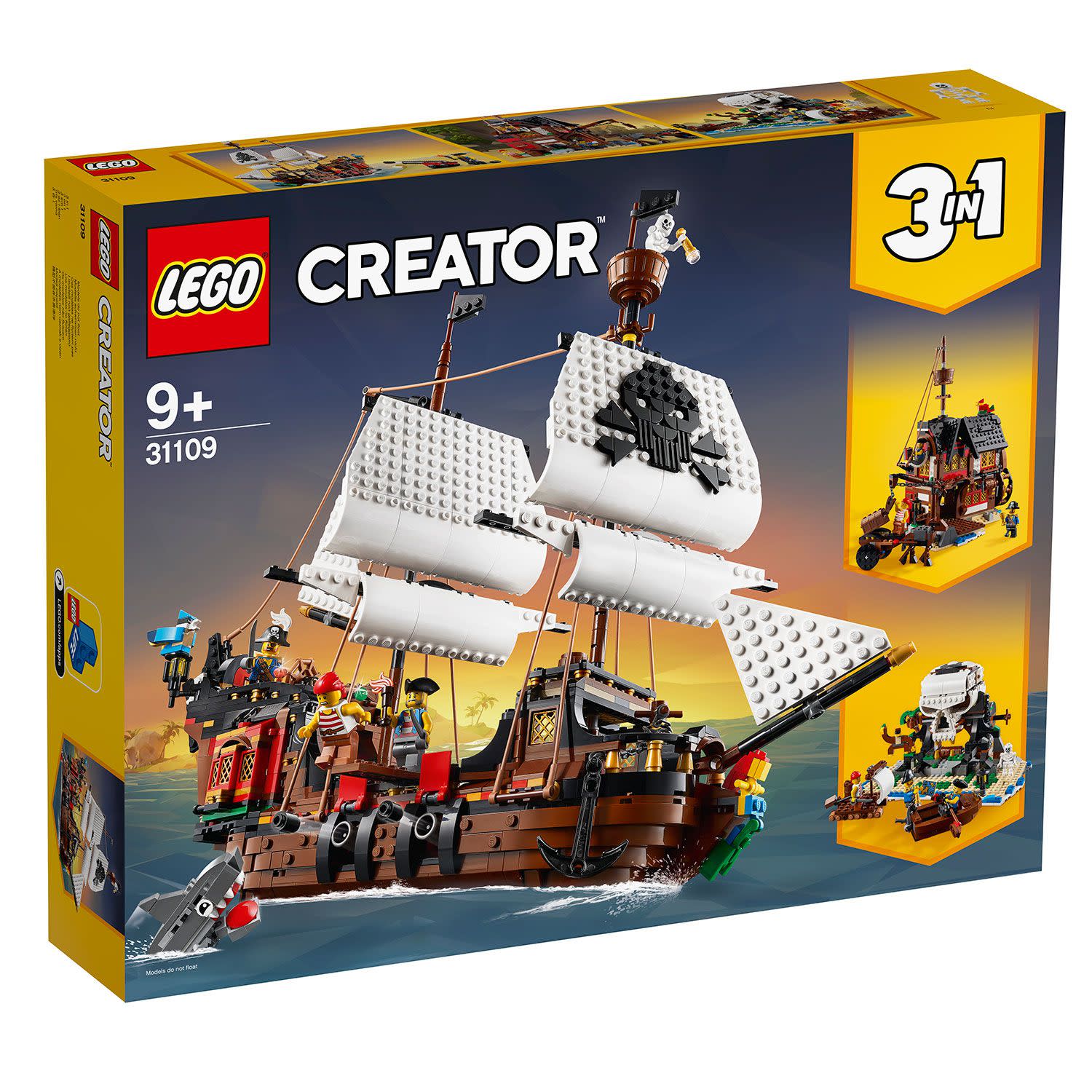 Εικόνα 1 του LEGO Creator Pirate Ship 31109
