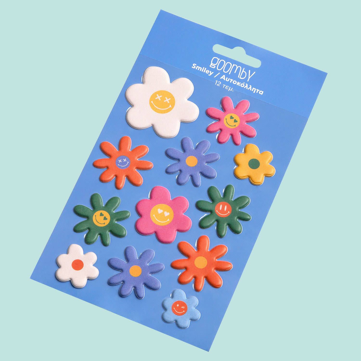 Εικόνα 2 του Goomby Αυτοκόλλητα Smiley 12τεμ.