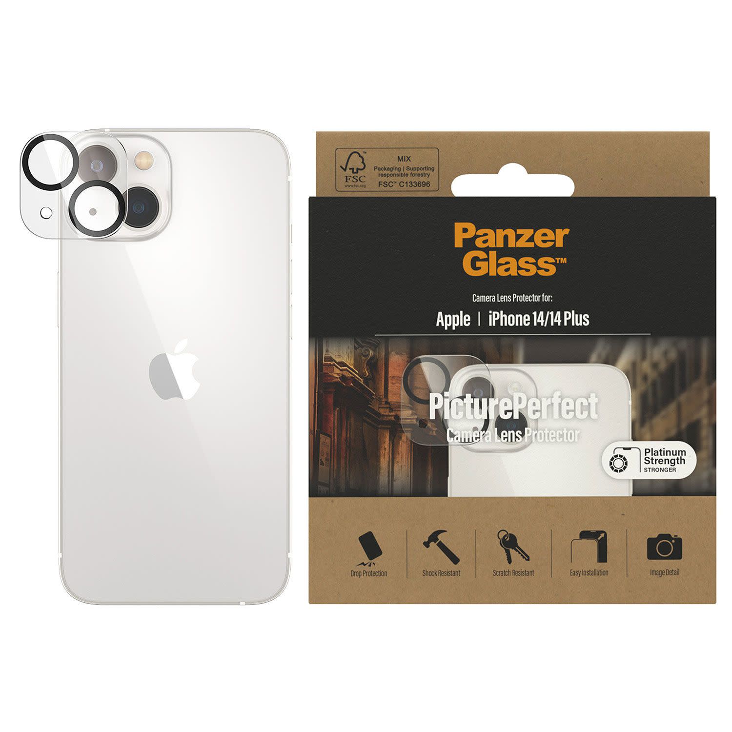 Εικόνα 3 του PanzerGlass Προστατευτικό Καμερών iPhone14/14Plus