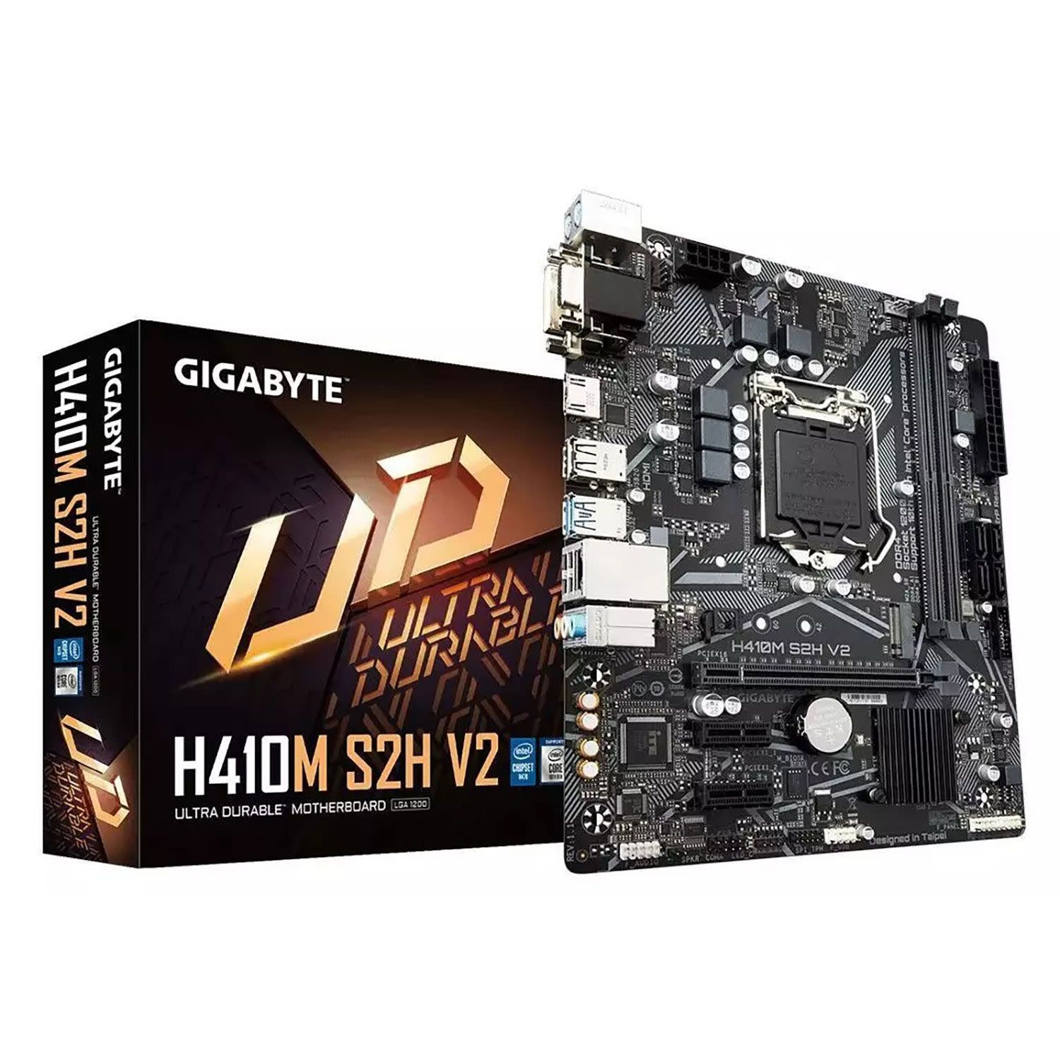 Κάνε κλικ για να δεις την εικόνα 1 του Gigabyte Motherboard H410M S2H V2 (H410/1200/DDR4)