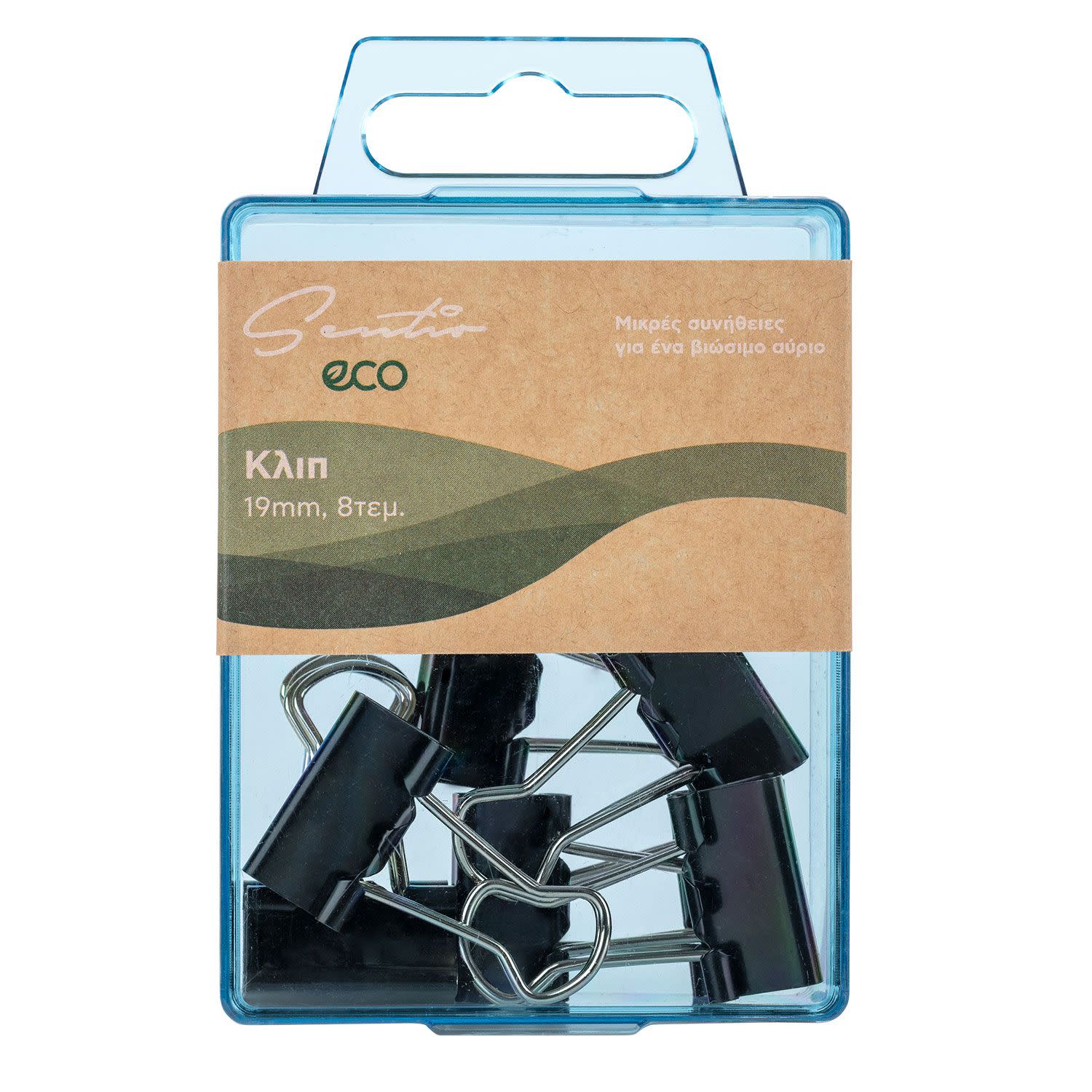 Εικόνα 1 του Sentio Κλιπ Eco 19mm 8τεμ.