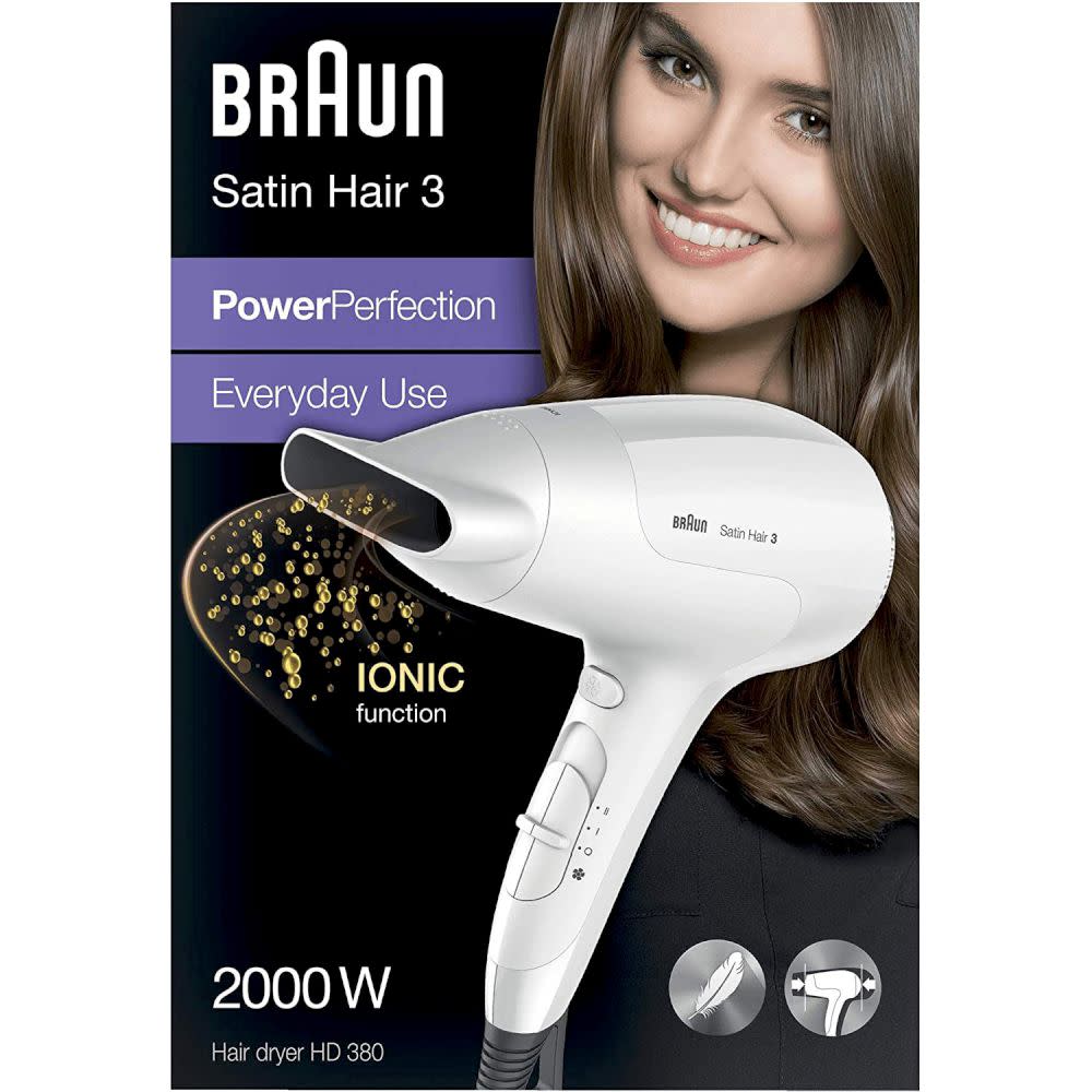 Κάνε κλικ για να δεις την εικόνα 5 του Braun Ionic Satin Hair Σεσουάρ BRHD380E 2.000,0 W