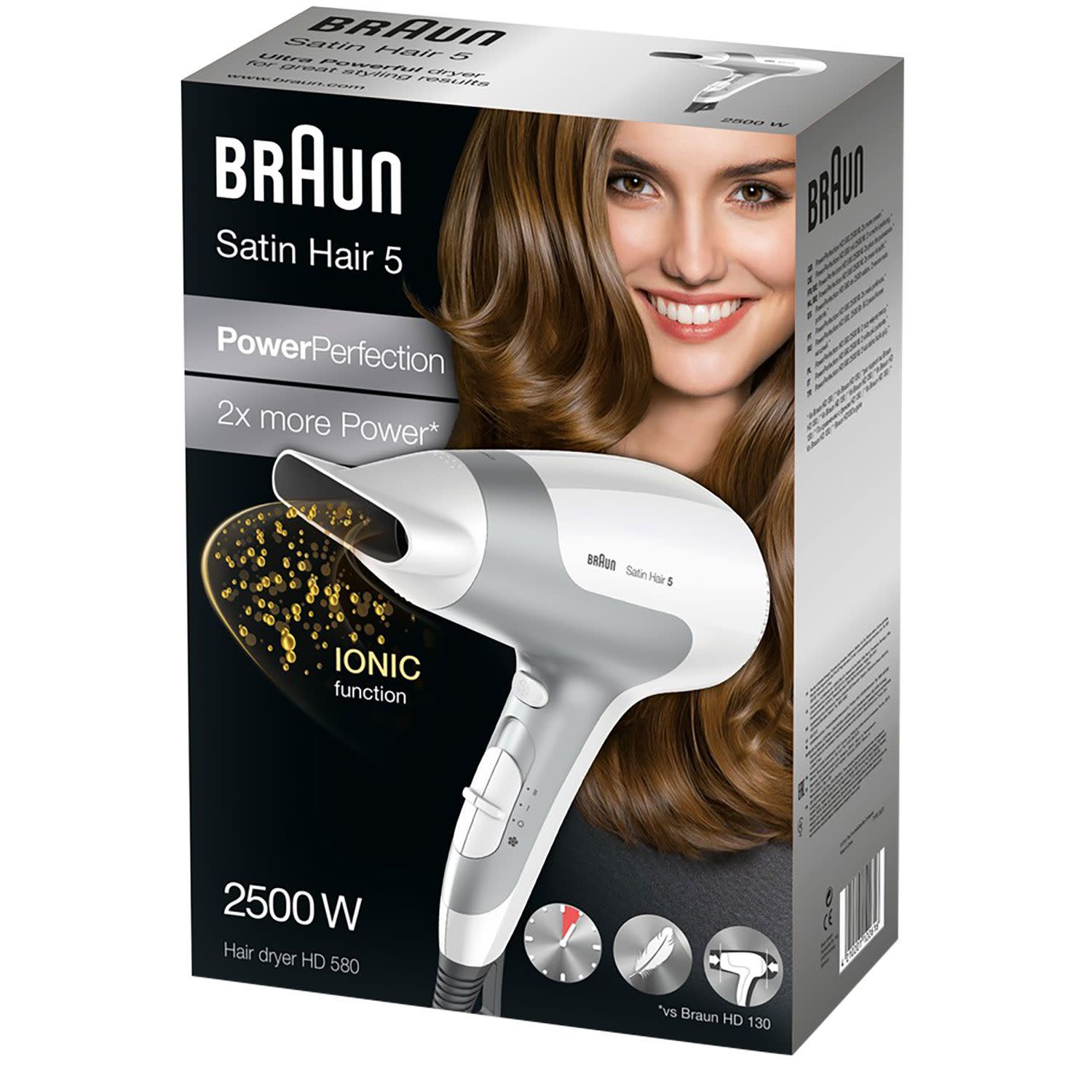 Εικόνα 5 του Braun Ionic Σεσουάρ BRHD580E 2.500,0 W
